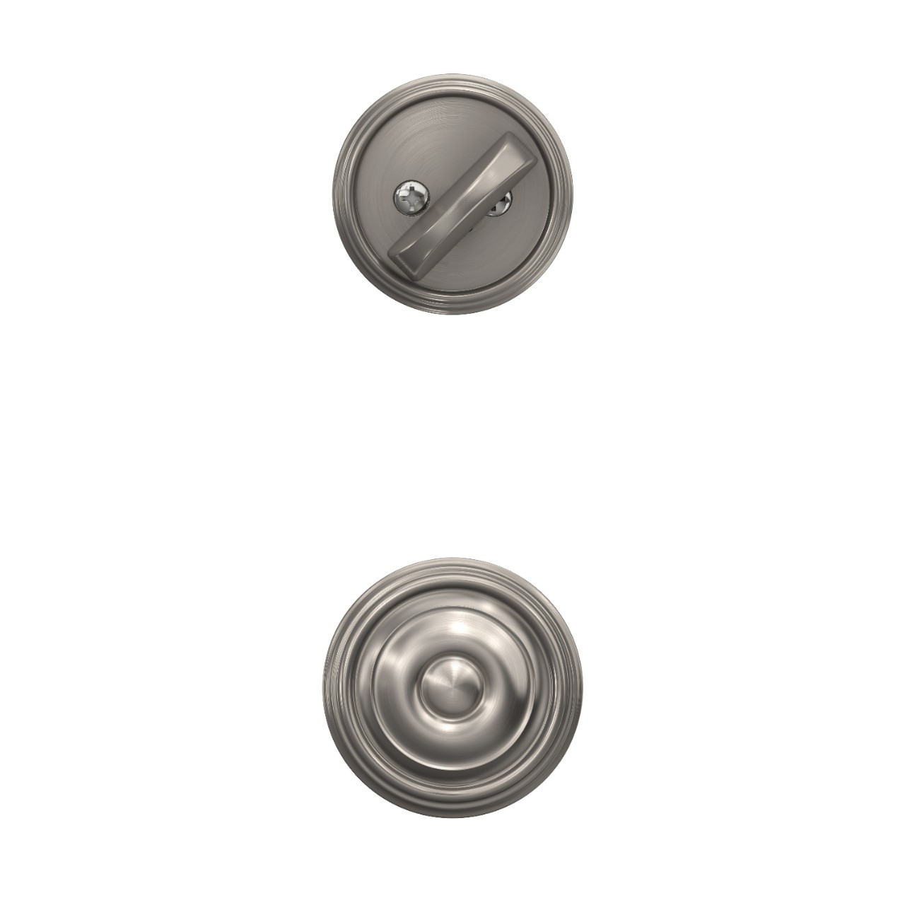 Inactive Handleset Interior with Georgian Knob