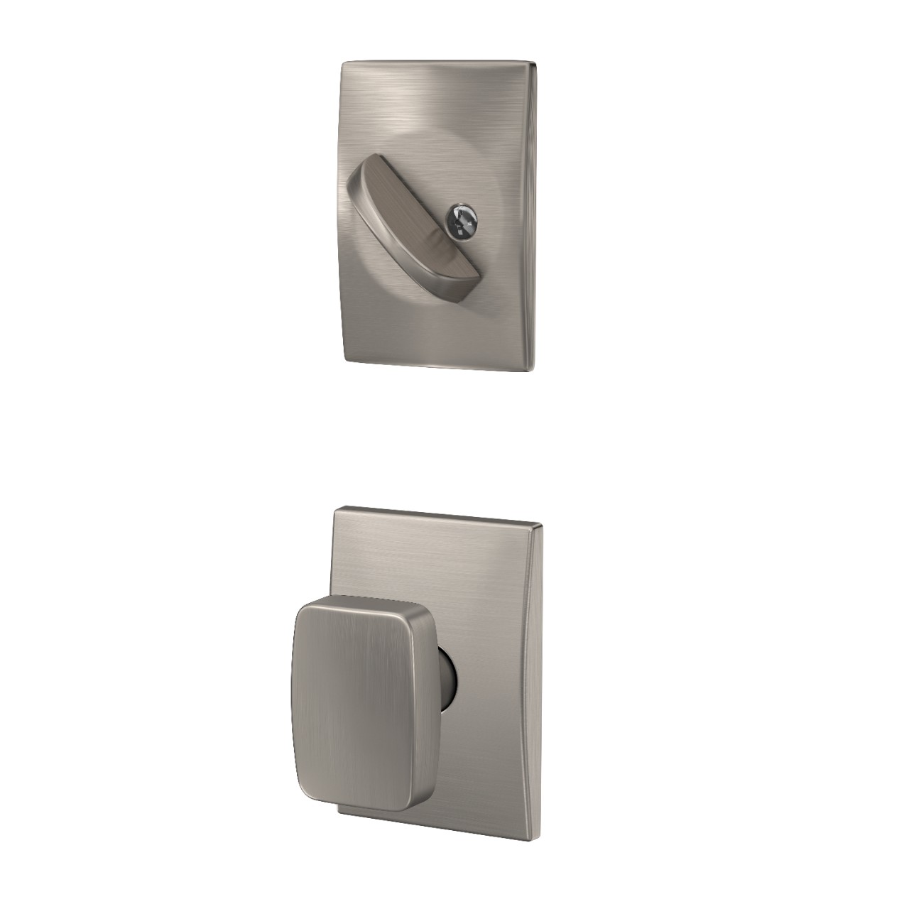 Inactive Handleset Interior with Nixon Knob