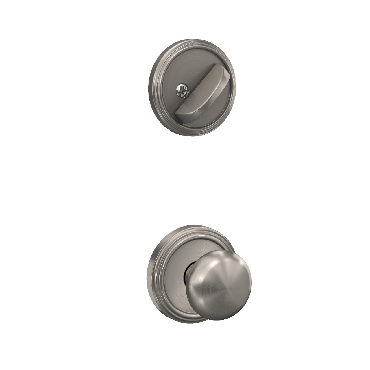 Inactive Handleset Interior with Plymouth Knob