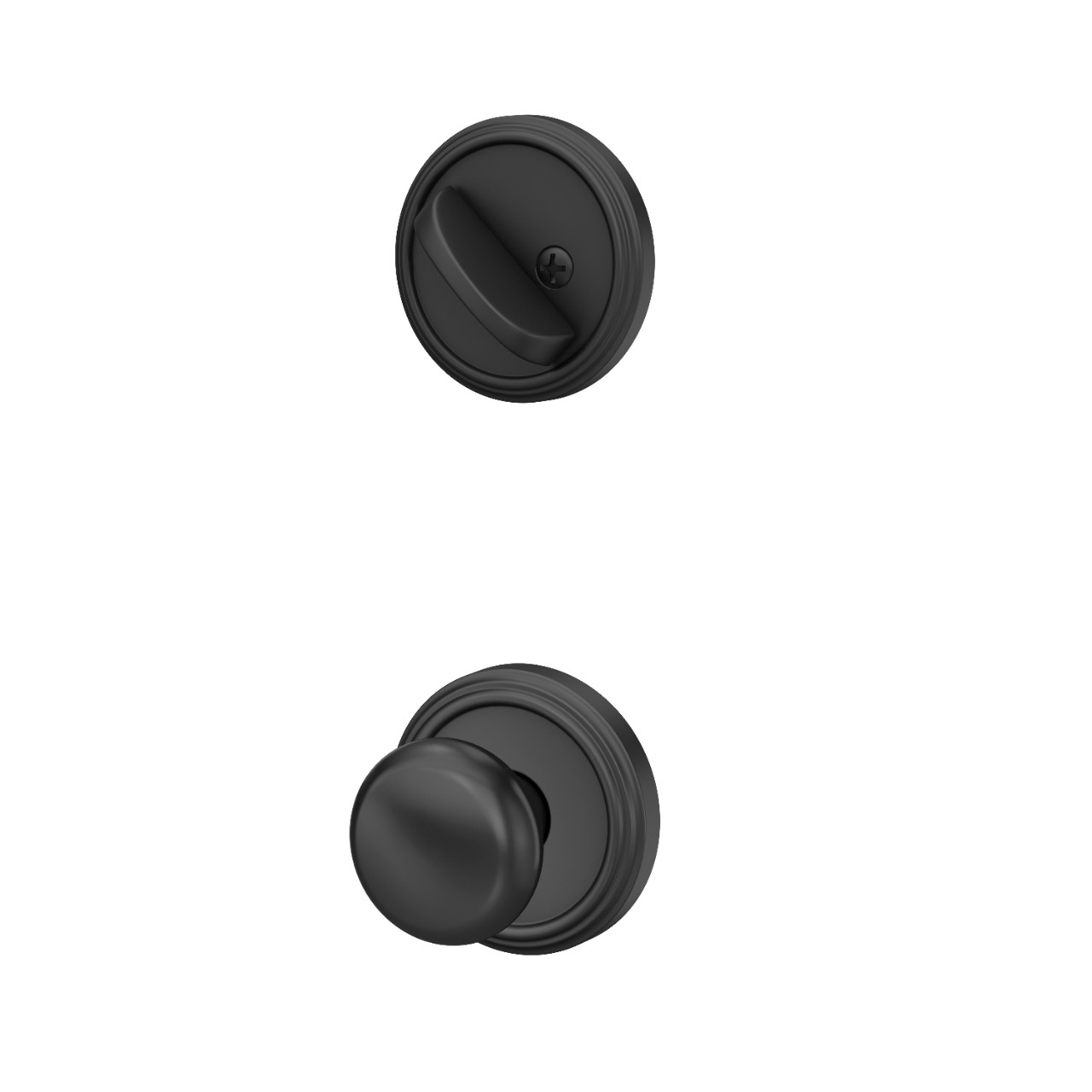 Inactive Handleset Interior with Plymouth Knob