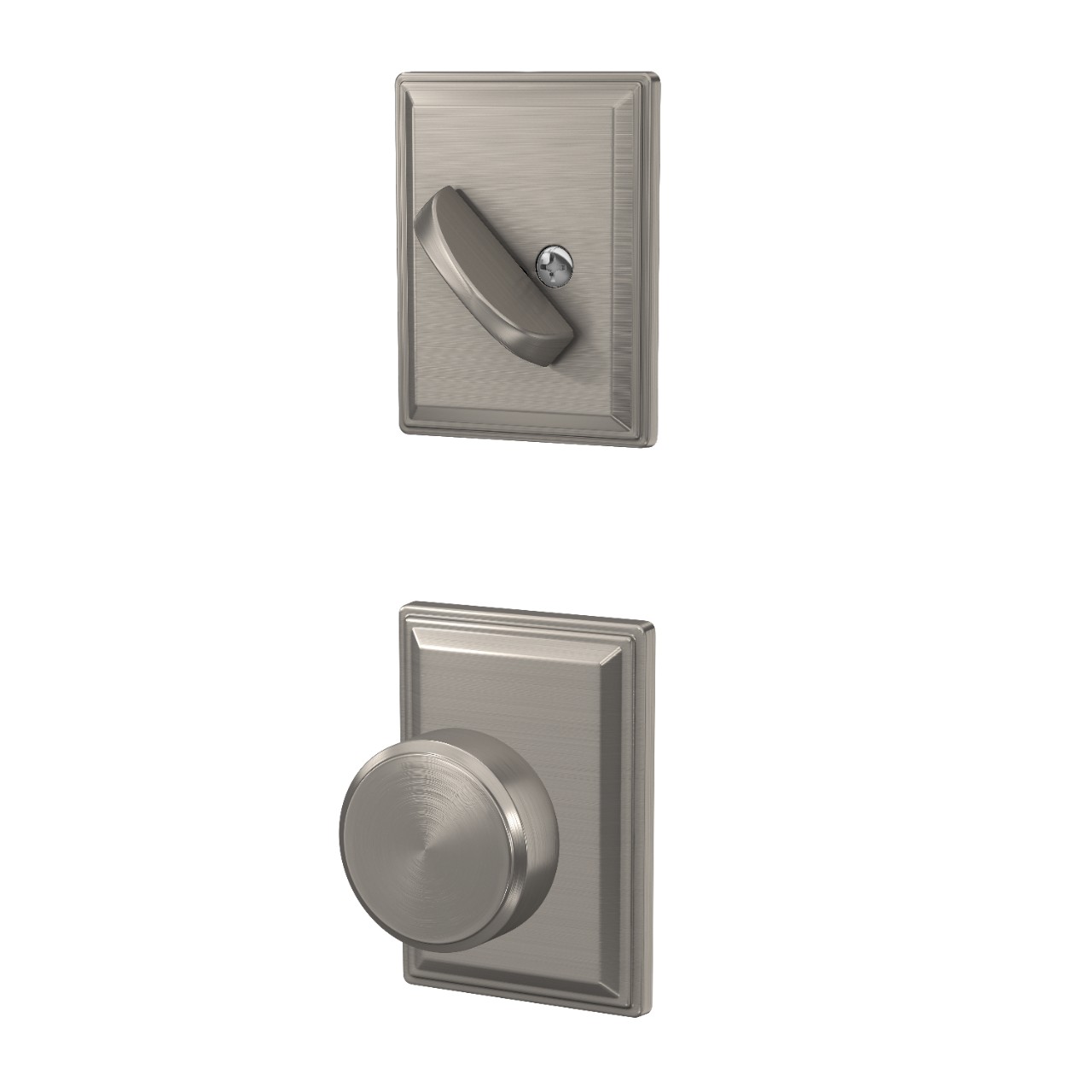 Inactive Handleset Interior with Swanson Knob