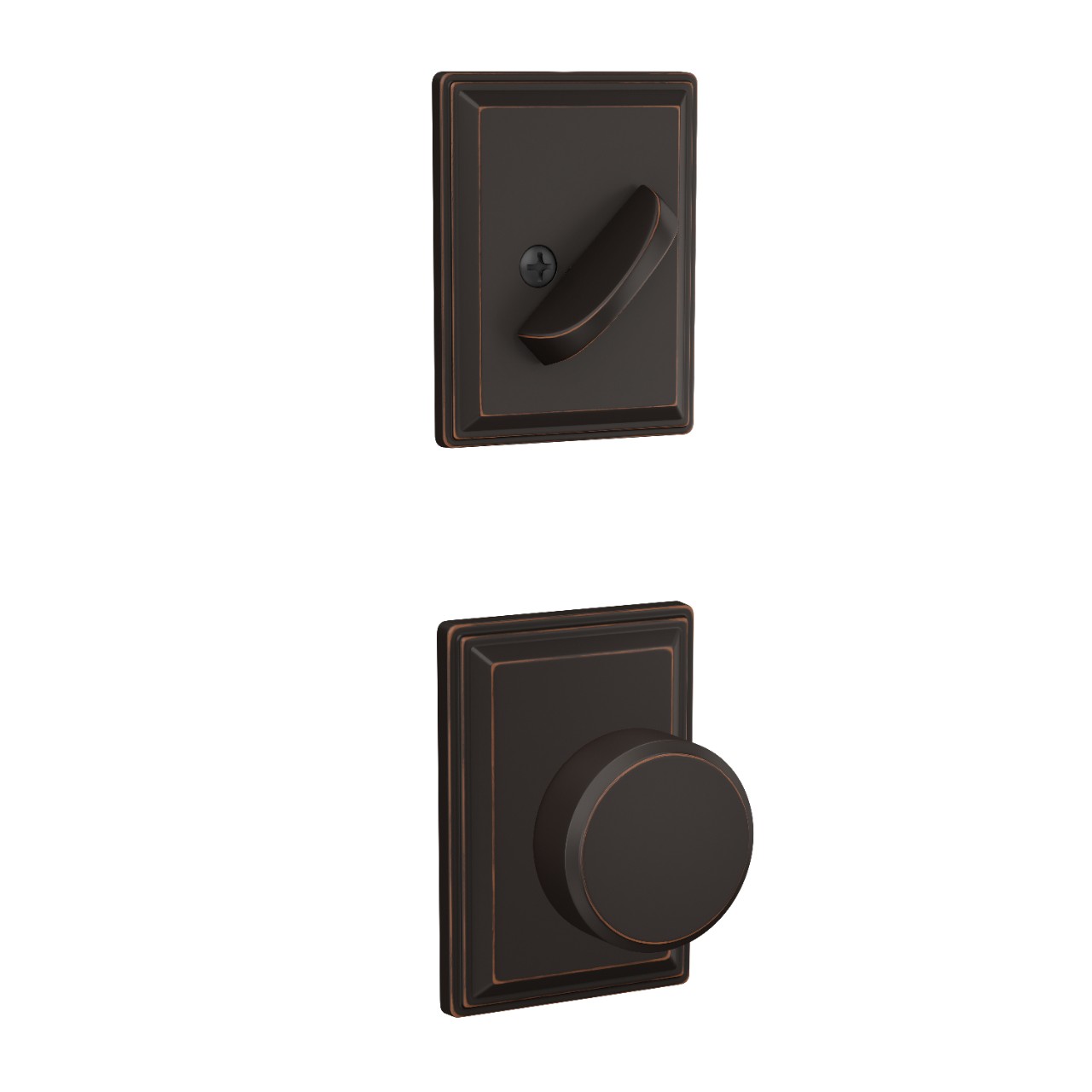 Inactive Handleset Interior with Swanson Knob
