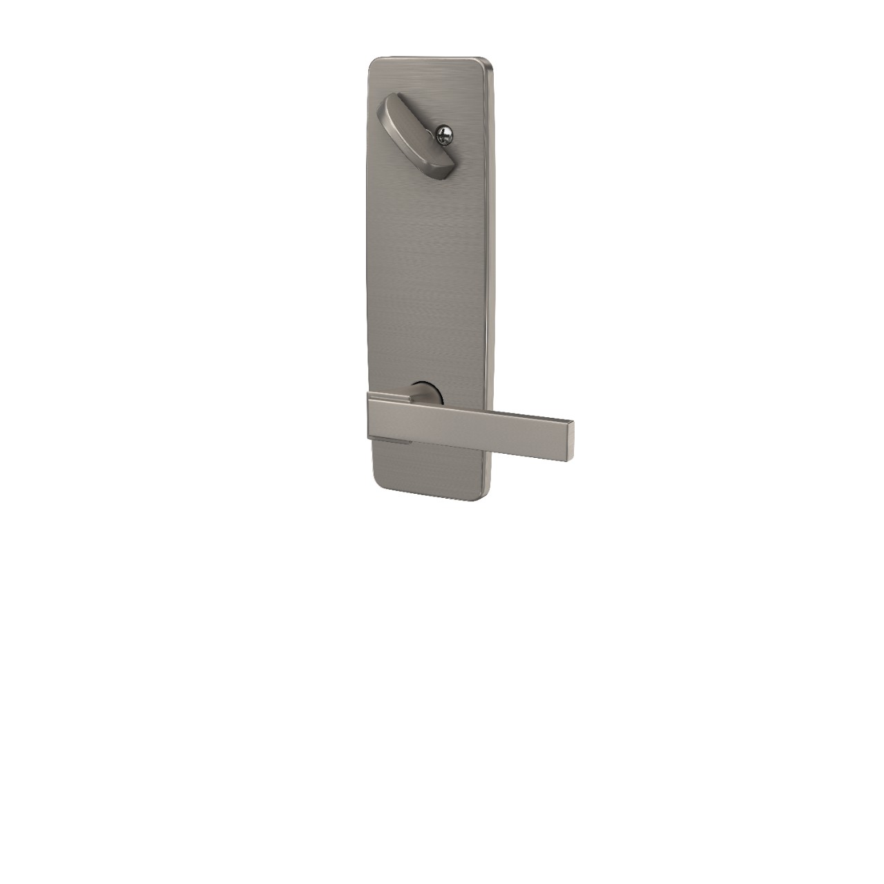 Greene 3/4 Trim Single Cylinder Handleset Interior with Northbrook Lever