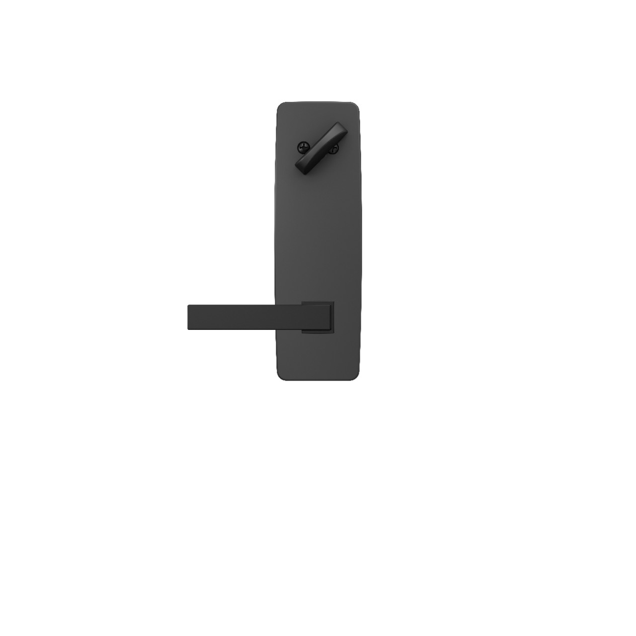 Greene 3/4 Trim Single Cylinder Handleset Interior with Northbrook Lever