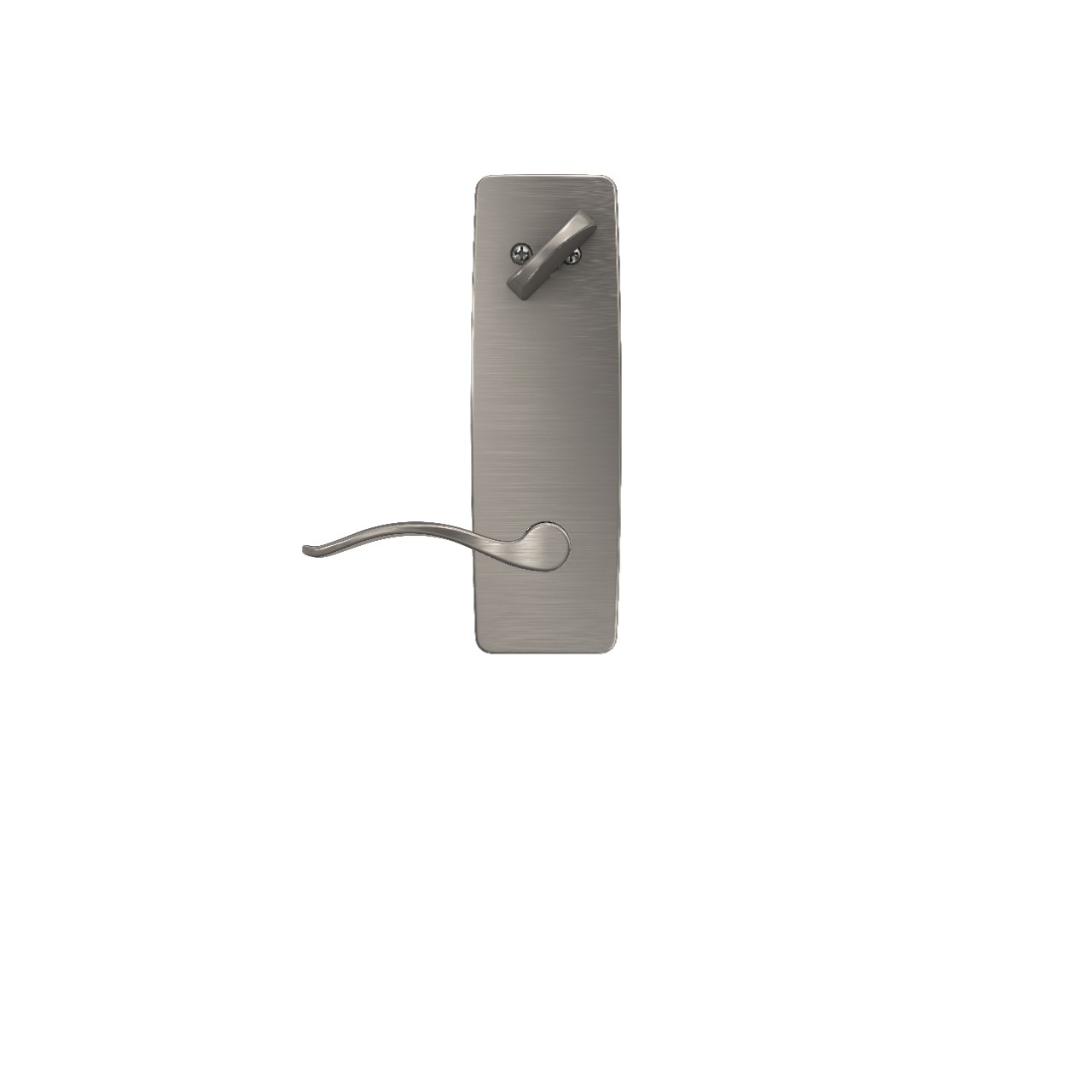 Greene 3/4 Trim Single Cylinder Handleset Interior with Pennant Lever