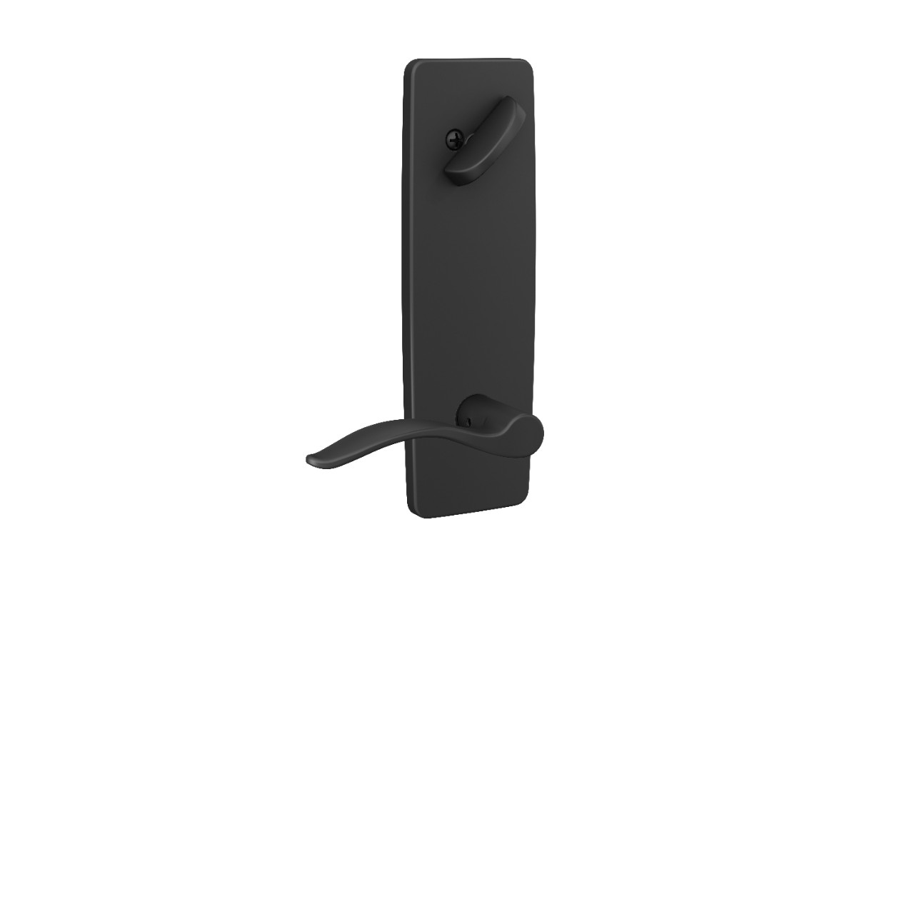 Greene 3/4 Trim Single Cylinder Handleset Interior with Pennant Lever