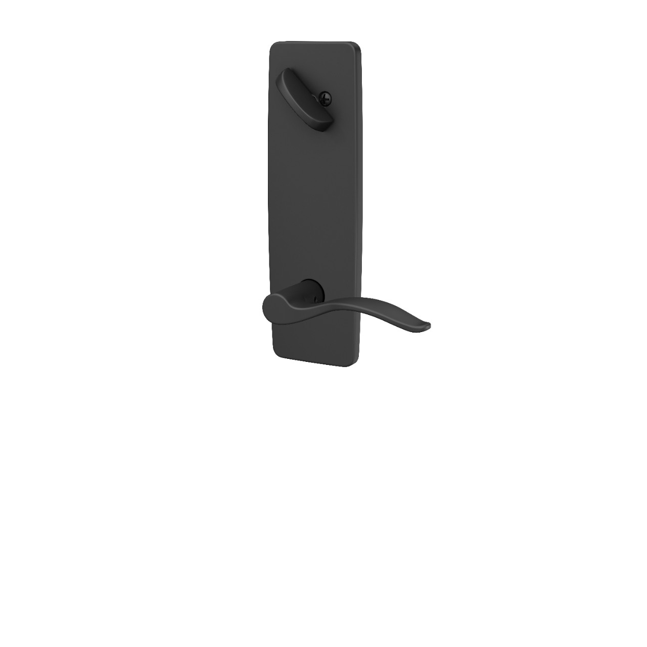 Greene 3/4 Trim Single Cylinder Handleset Interior with Pennant Lever
