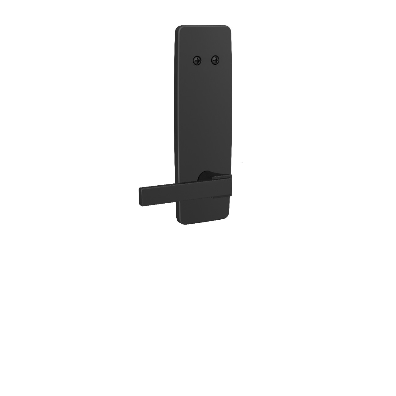 Greene 3/4 Trim Inactive Handleset Interior with Northbrook Lever