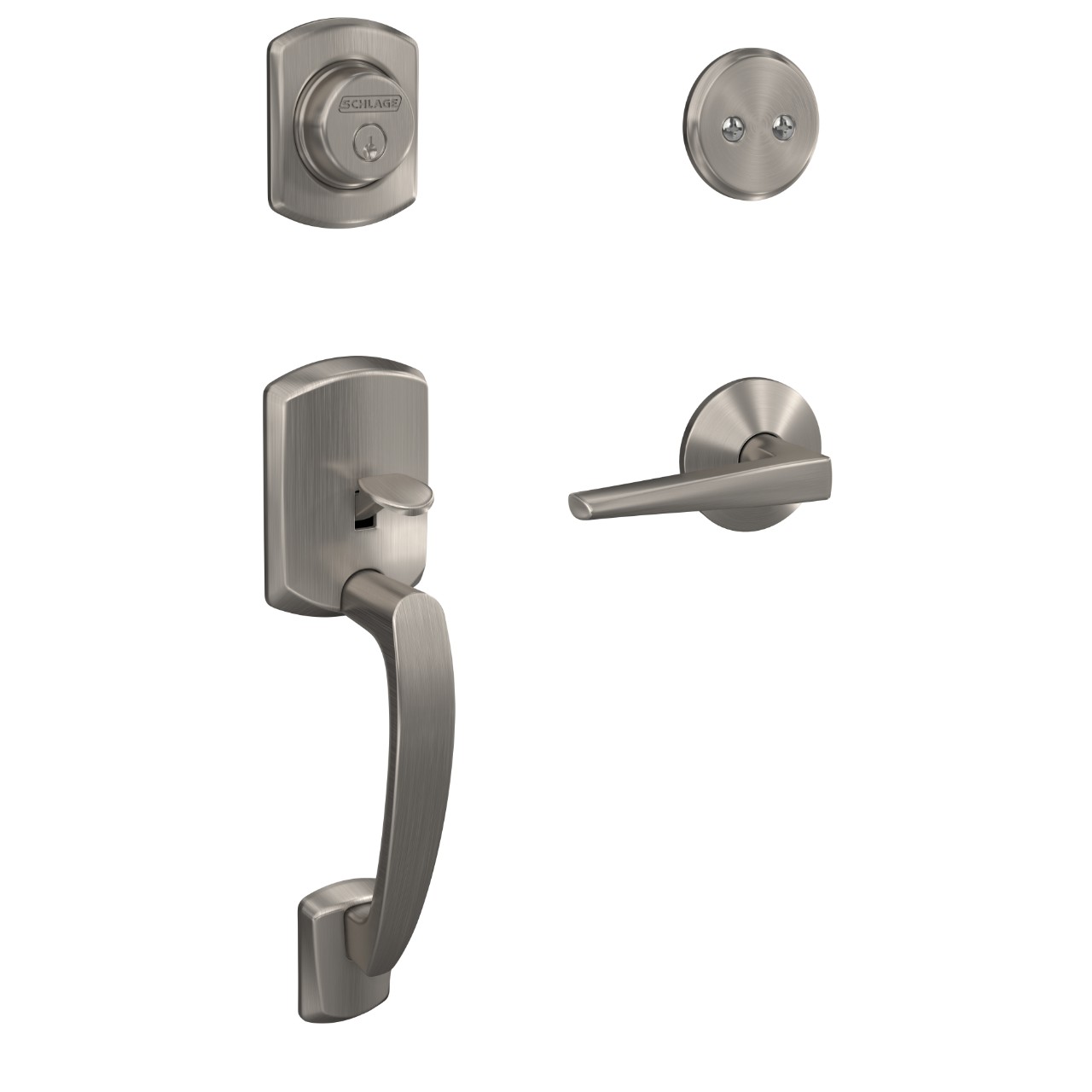 Custom Inactive Handleset and Eller Lever with Kinsler Trim
