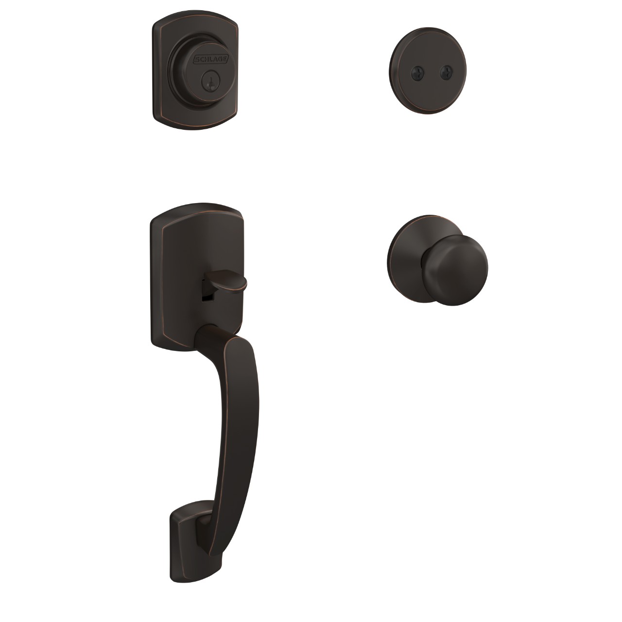 Custom Inactive Handleset and Plymouth Knob with Kinsler Trim
