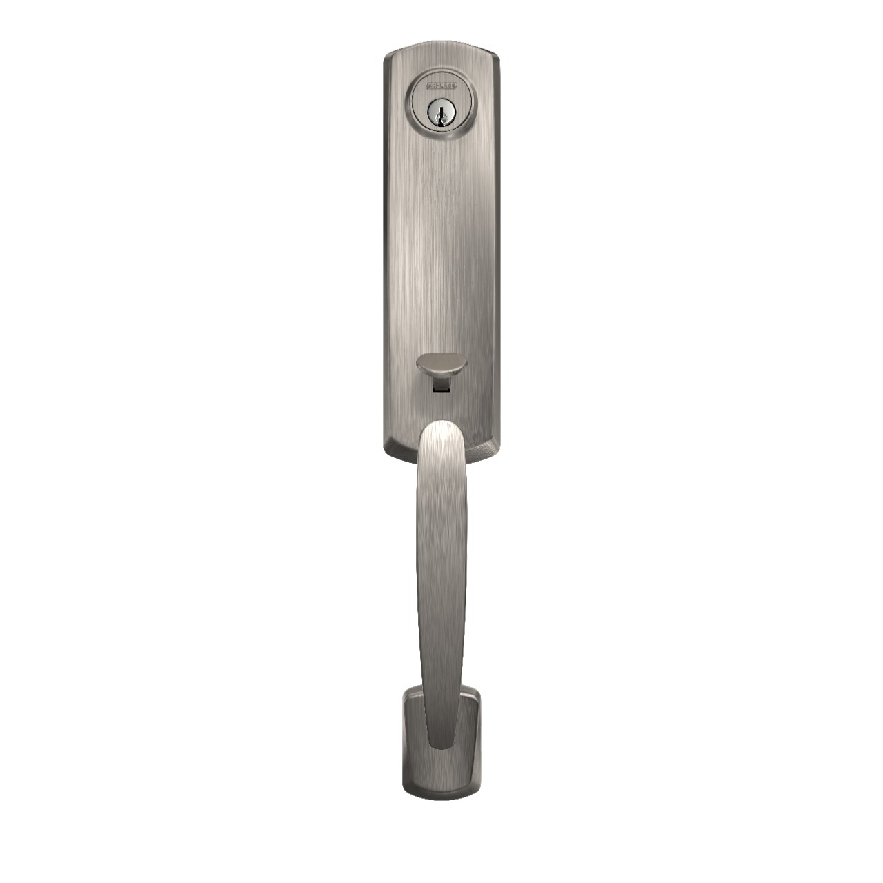 Greenwich 3/4 Trim Single Cylinder Handleset Exterior