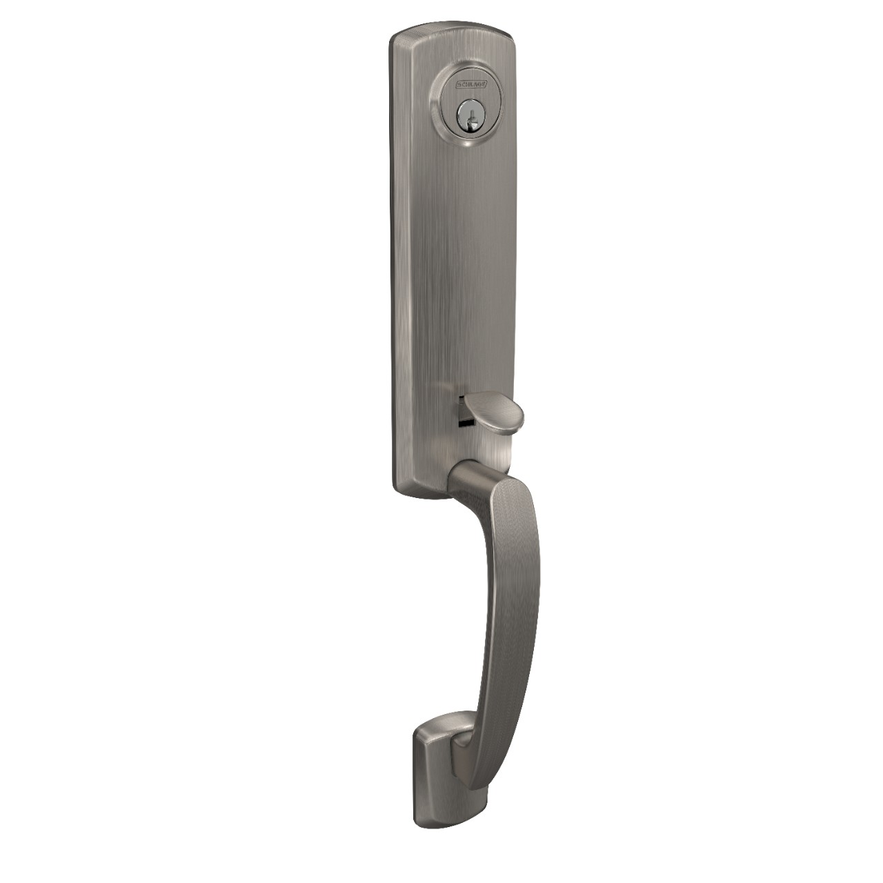 Greenwich 3/4 Trim Single Cylinder Handleset Exterior
