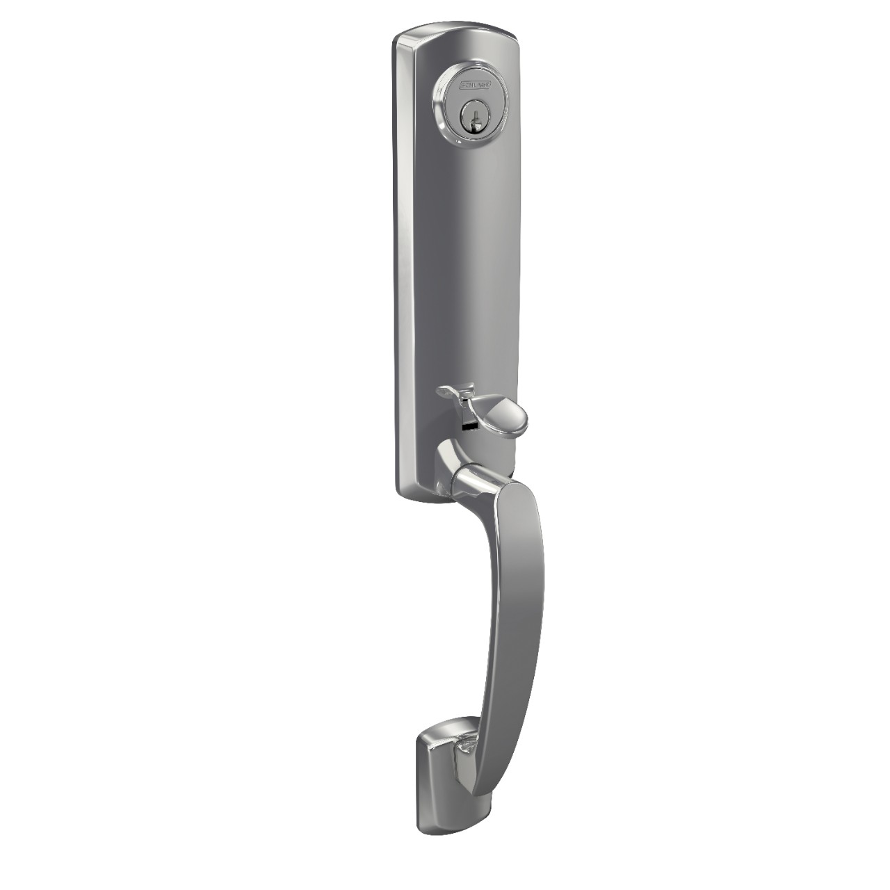 Greenwich 3/4 Trim Single Cylinder Handleset Exterior