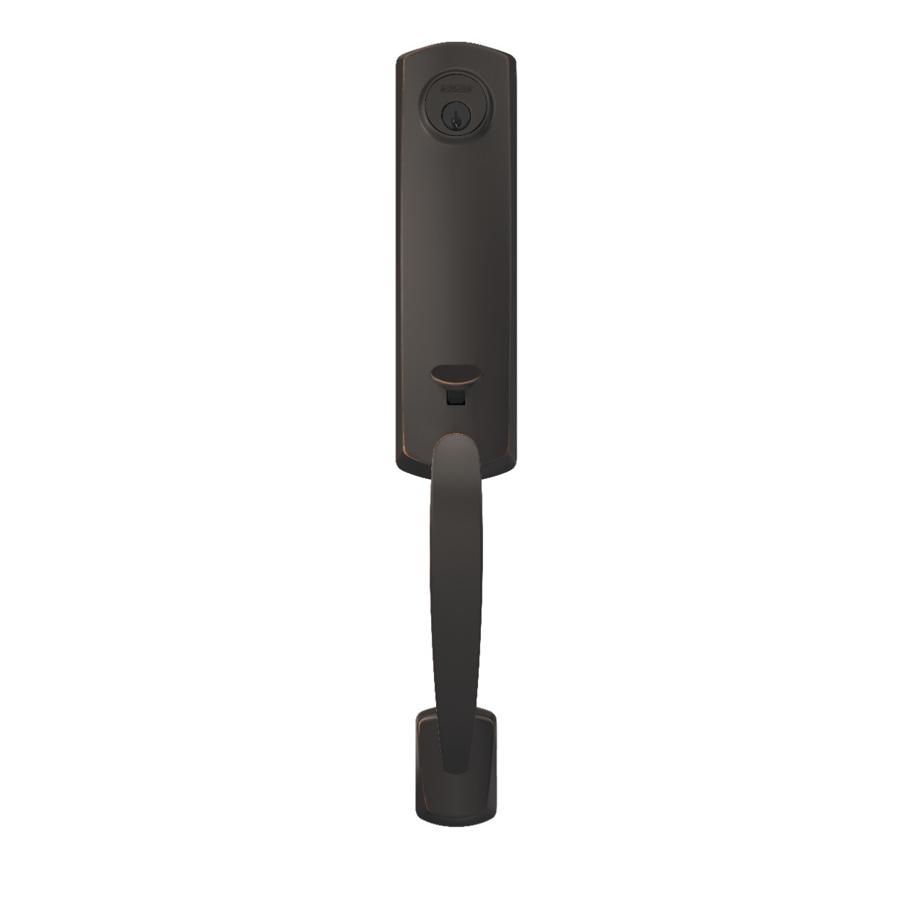 Greenwich 3/4 Trim Single Cylinder Handleset Exterior