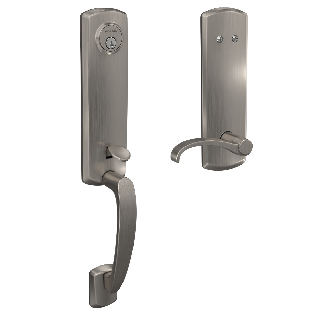 Custom 3/4 trim Inactive Handleset and Whitney Lever with Greenwich Trim
