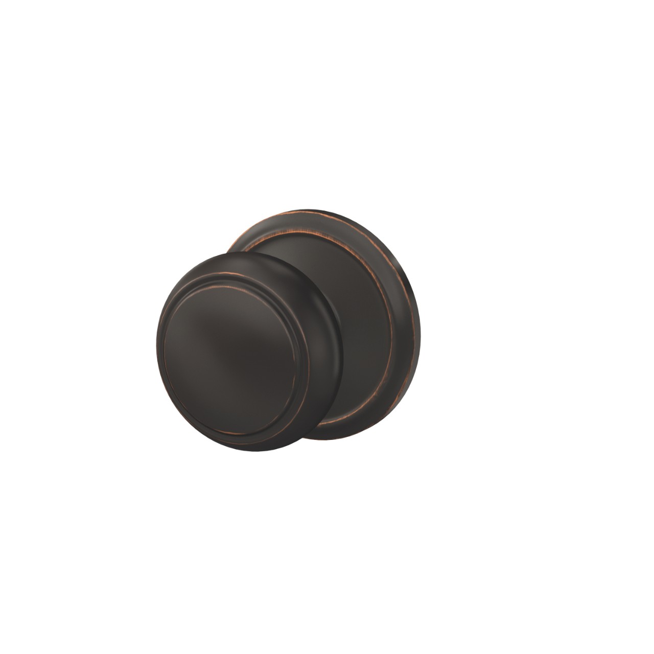 Custom Andover Knob Combined Interior Hall-Closet and Bed-Bath Lock