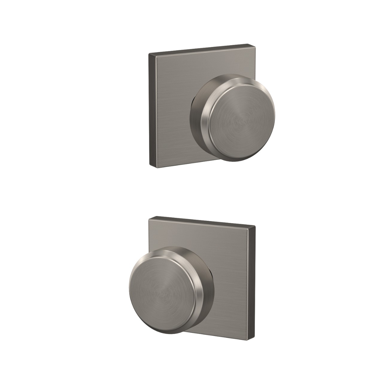 Custom Bowery Knob Combined Interior Hall-Closet and Bed-Bath Lock