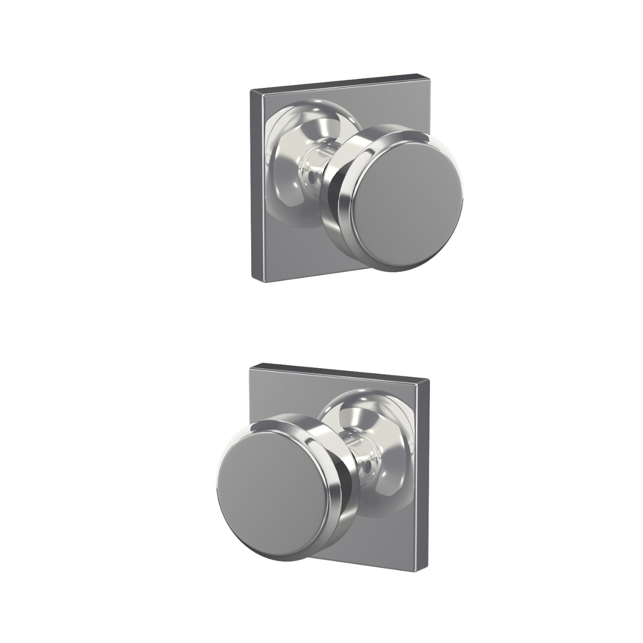 Custom Bowery Knob Combined Interior Hall-Closet and Bed-Bath Lock