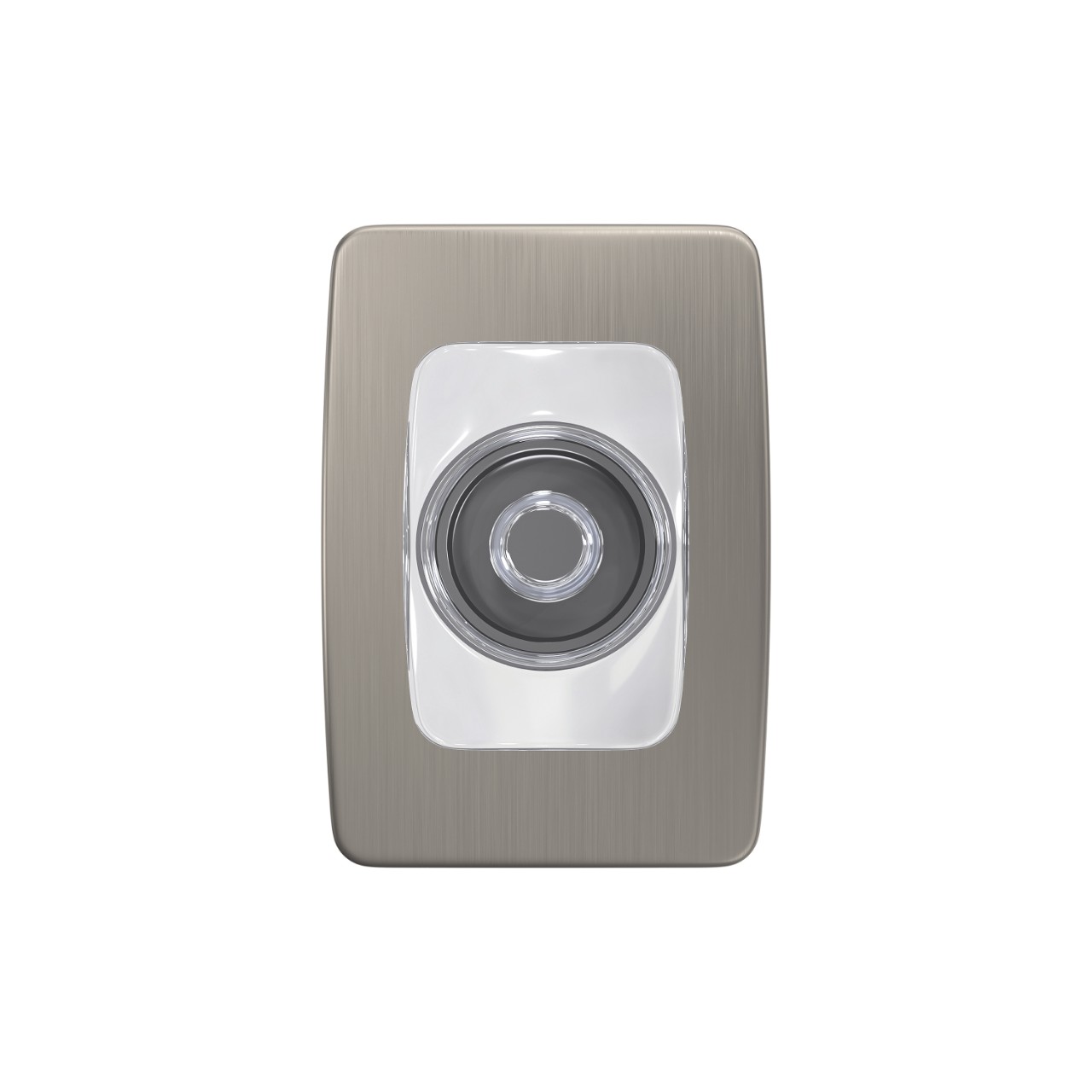 Custom Caine Hall-Closet and Bed-Bath Lock Glass Knob