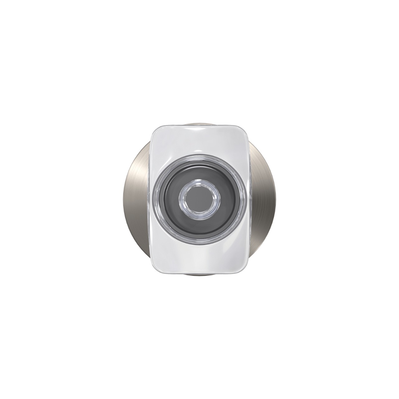 Custom Caine Hall-Closet and Bed-Bath Lock Glass Knob
