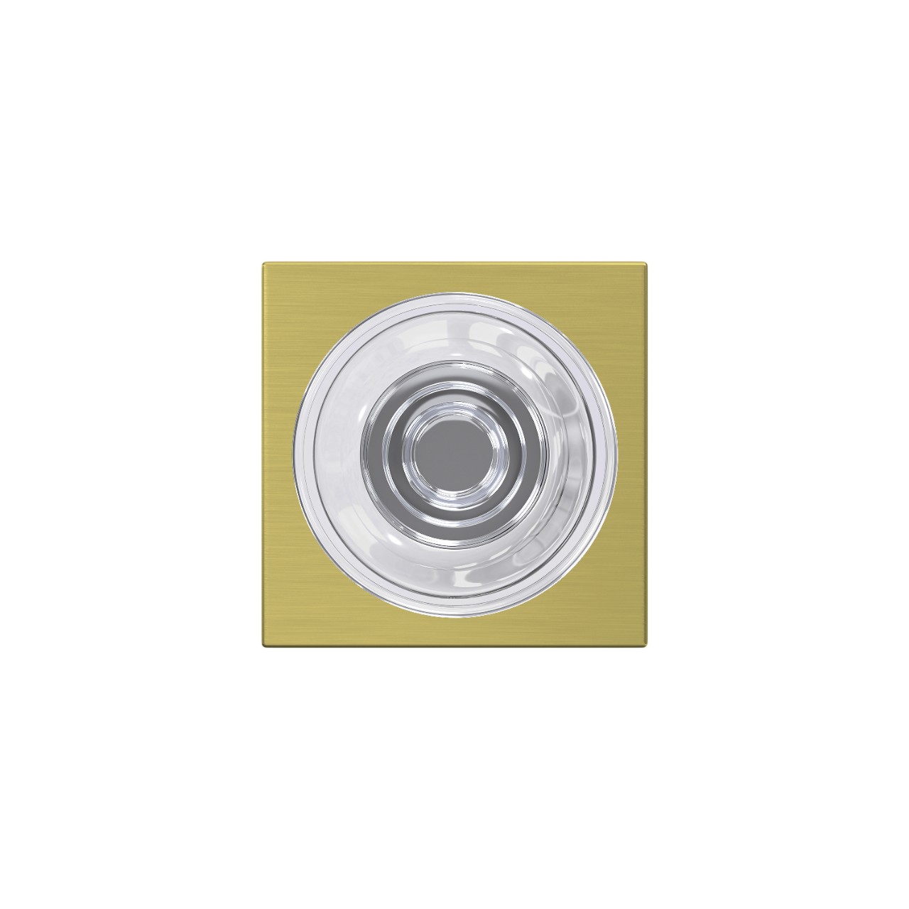 Custom Dawes Glass Knob Hall-Closet and Bed-Bath Lock