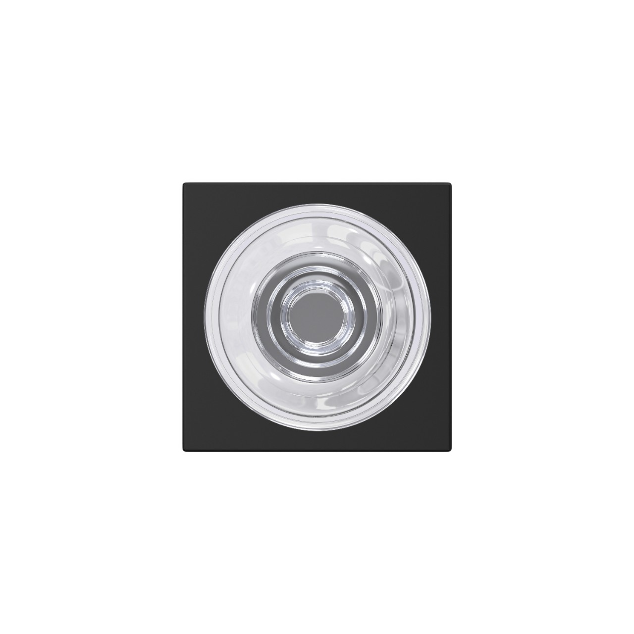 Custom Dawes Glass Knob Hall-Closet and Bed-Bath Lock