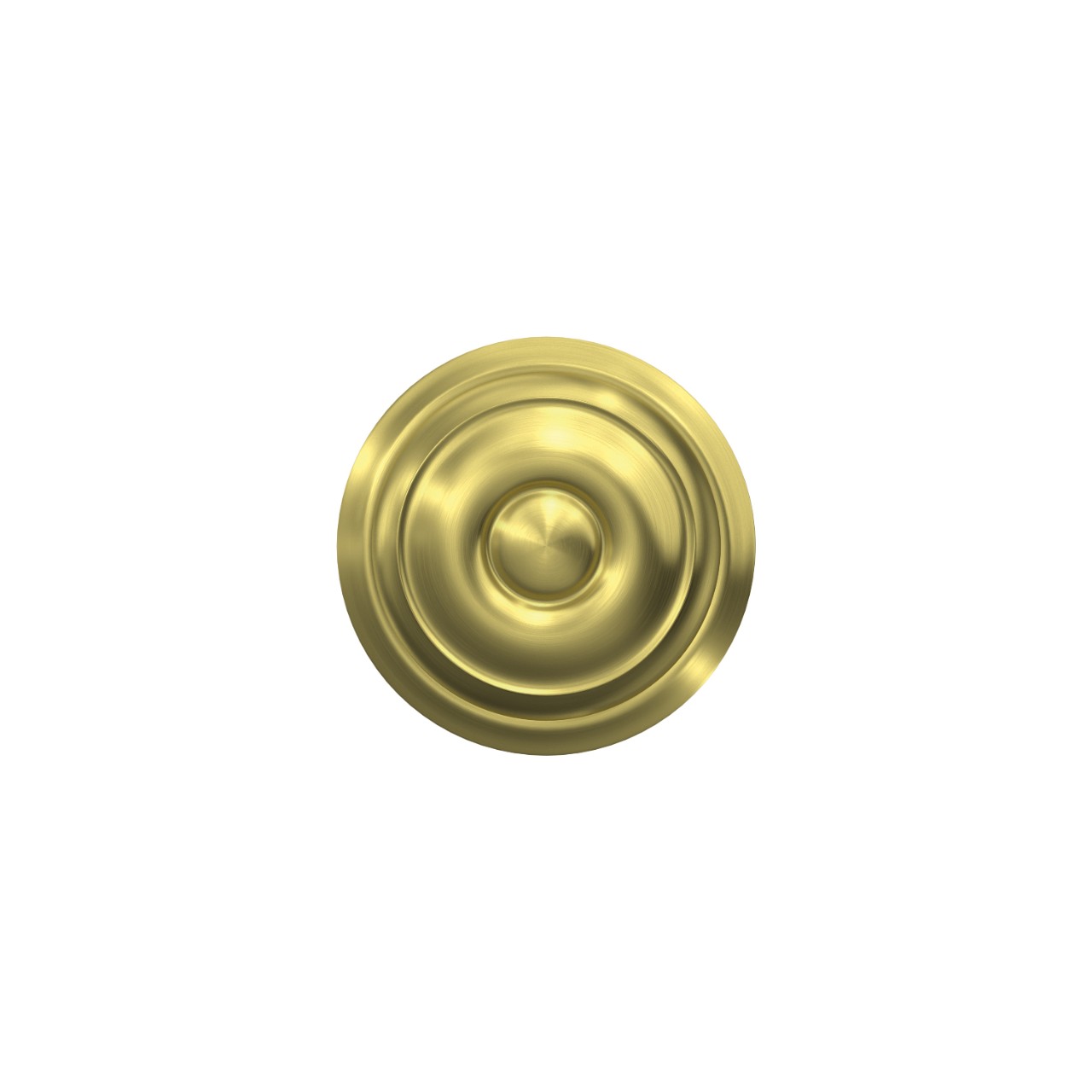 Custom Georgian Knob Combined Interior Hall-Closet and Bed-Bath Lock