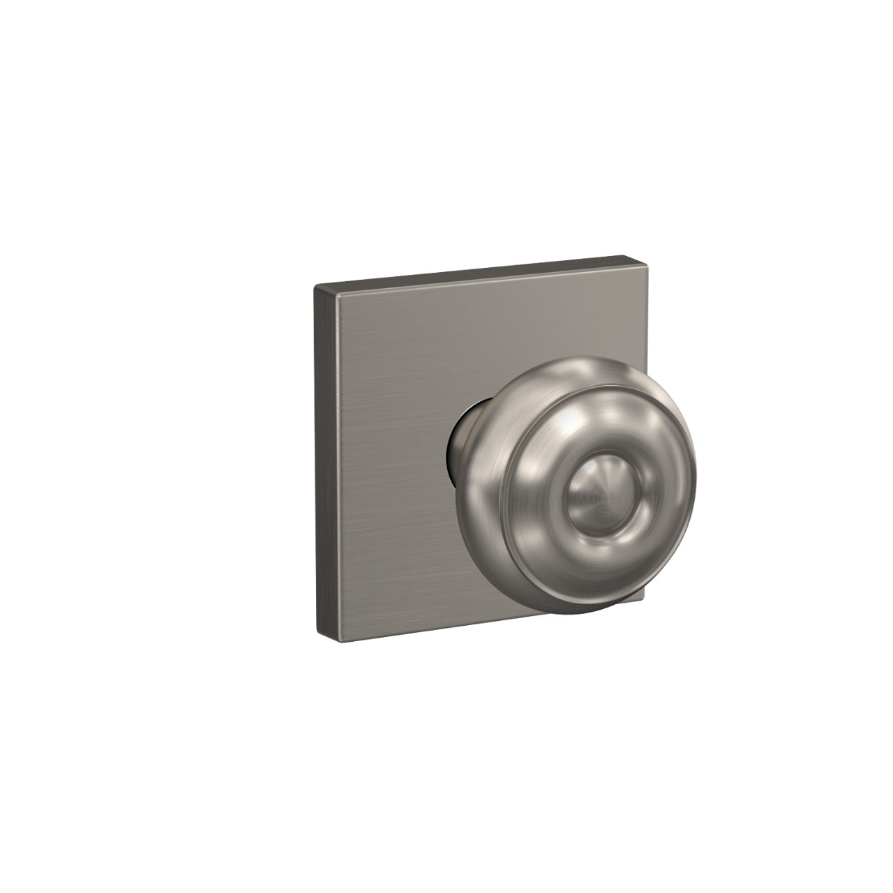Custom Georgian Knob Combined Interior Hall-Closet and Bed-Bath Lock