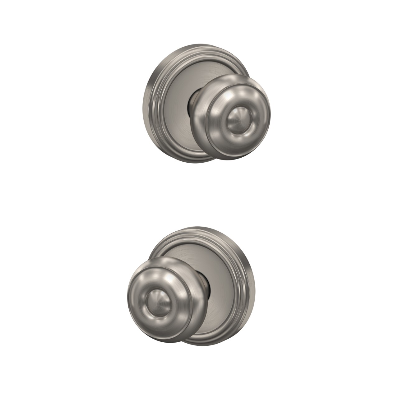 Custom Georgian Knob Hall-Closet and Bed-Bath Lock