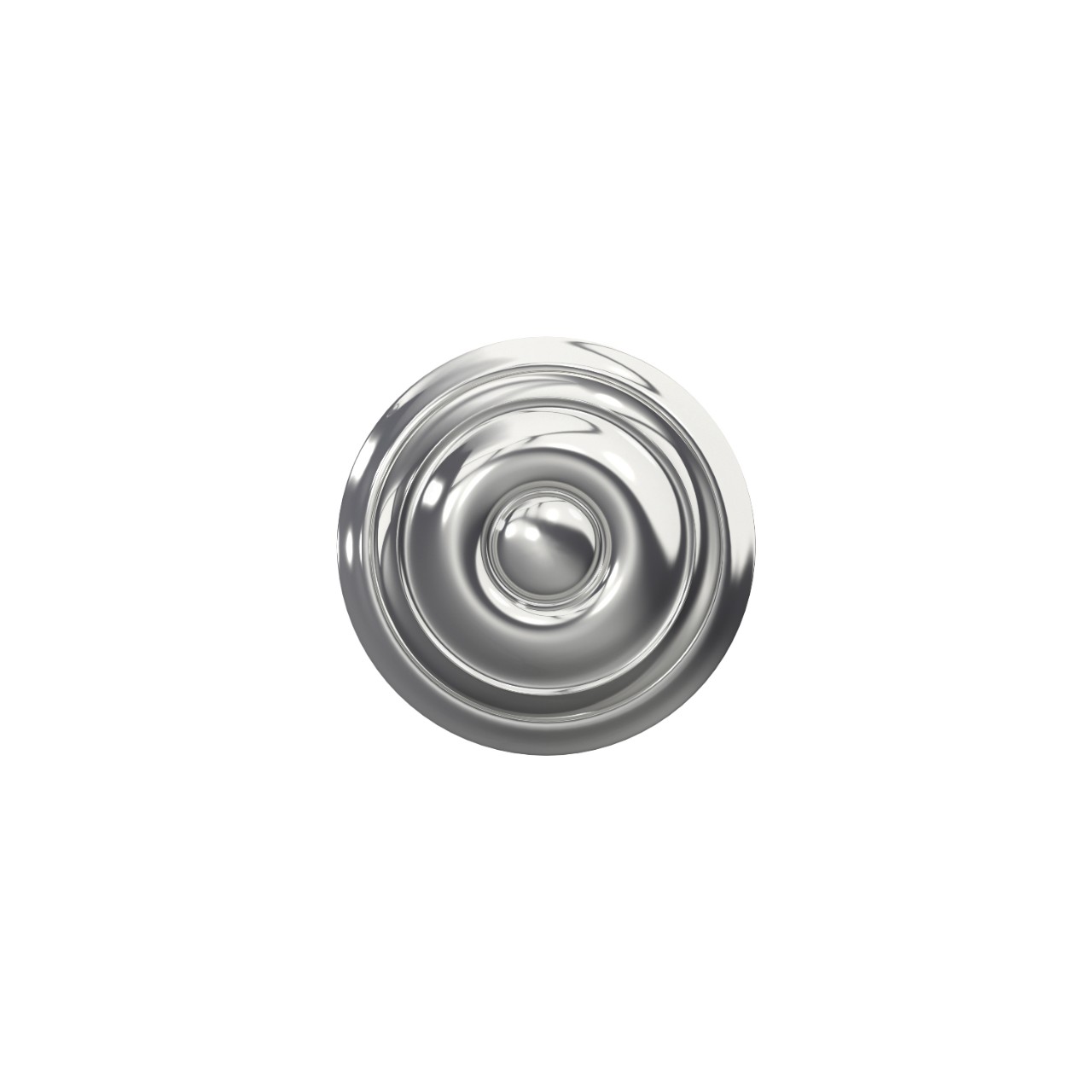 Custom Georgian Knob Combined Interior Hall-Closet and Bed-Bath Lock