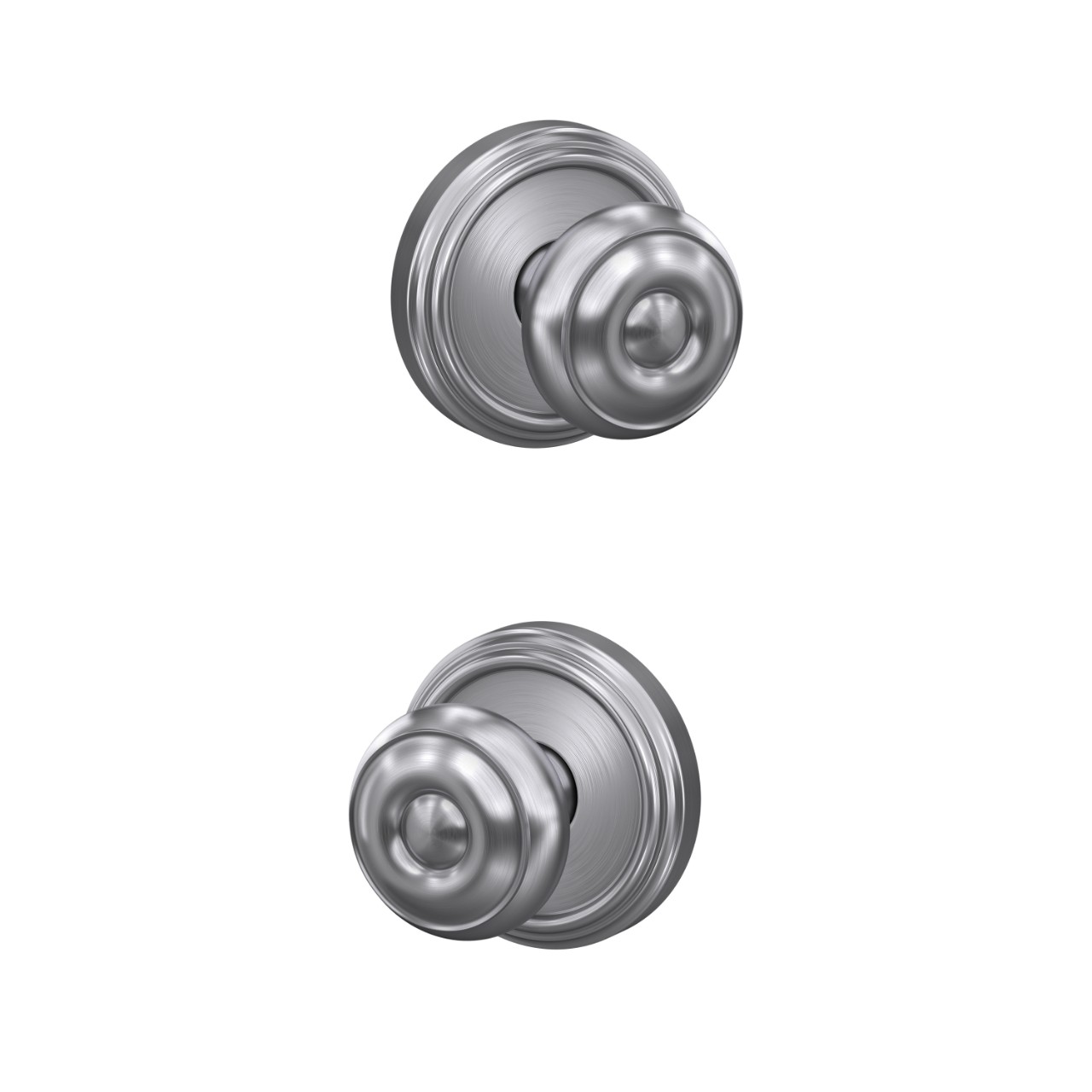 Custom Georgian Knob Hall-Closet and Bed-Bath Lock