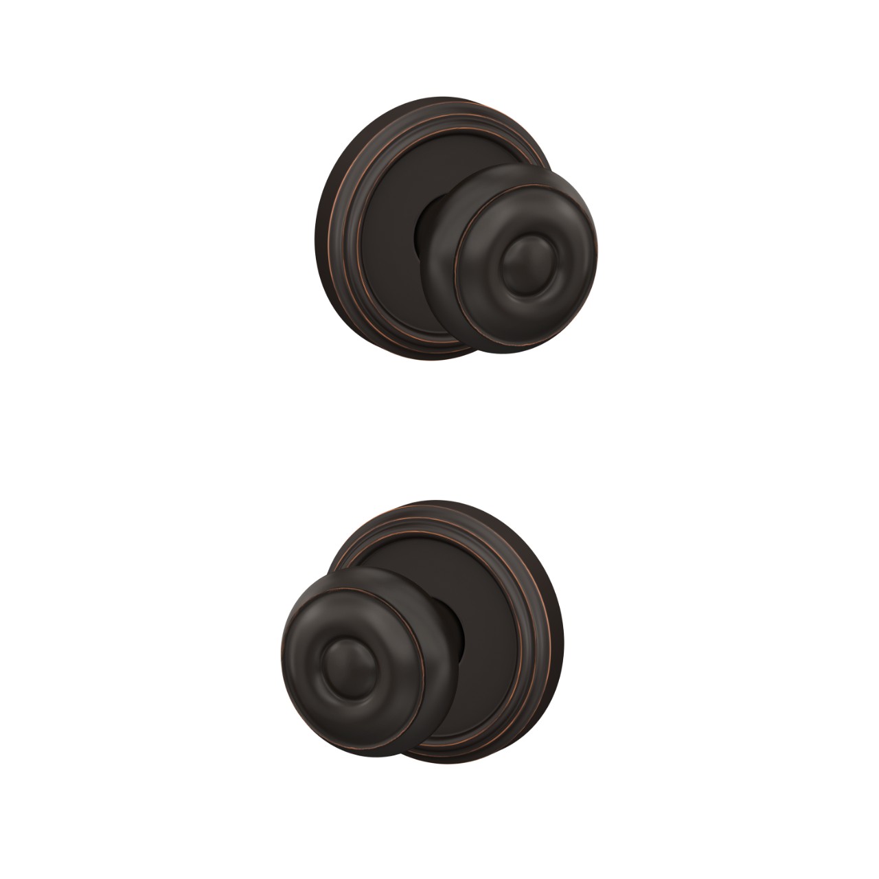 Custom Georgian Knob Hall-Closet and Bed-Bath Lock