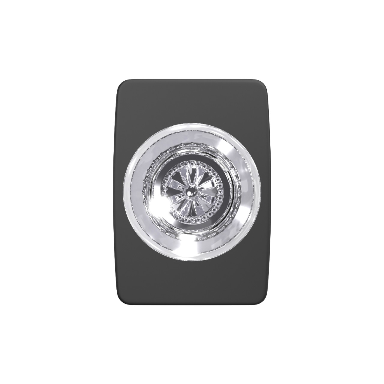 Custom Hobson Non-Turning Glass Knob