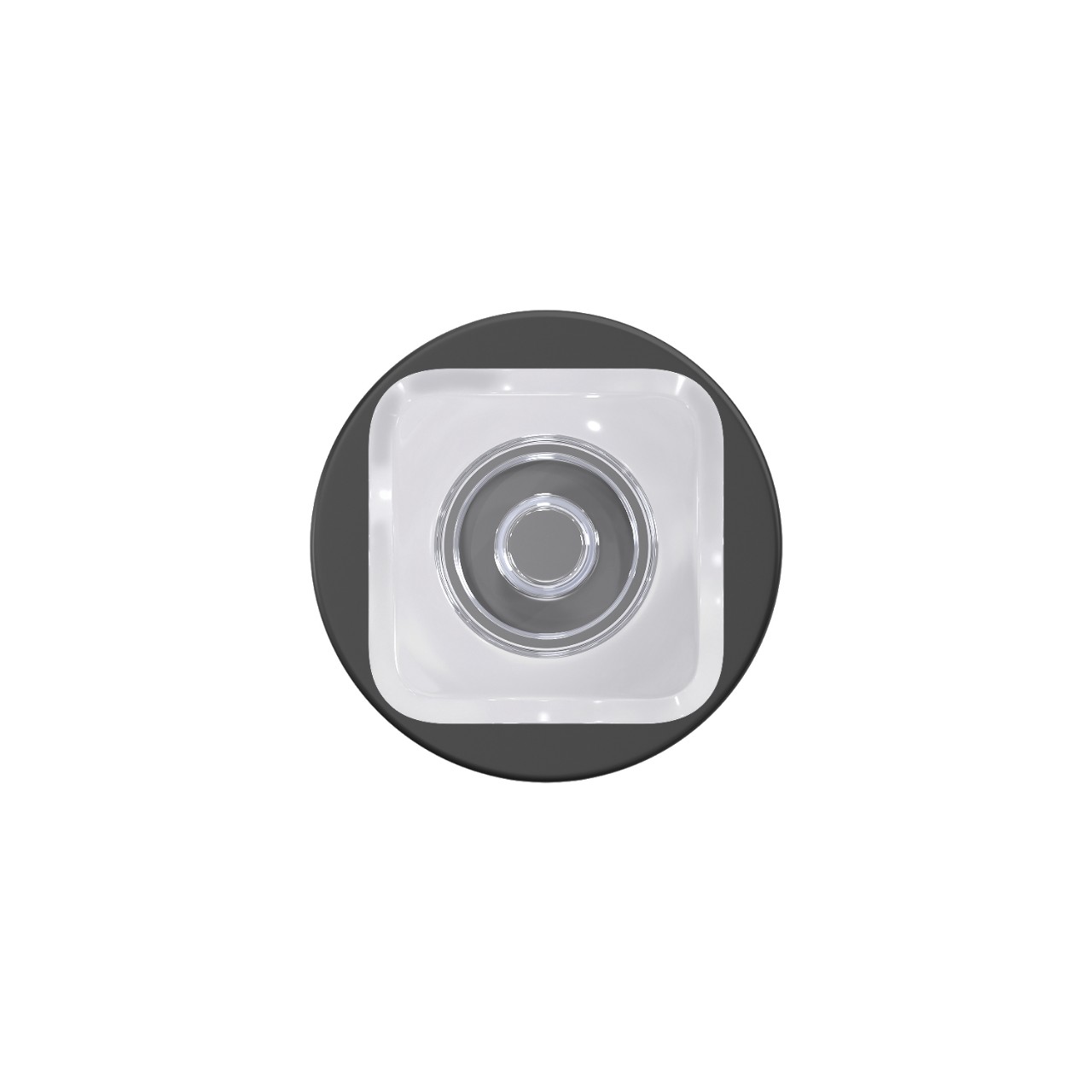 Custom Kyle Non-Turning Glass Knob