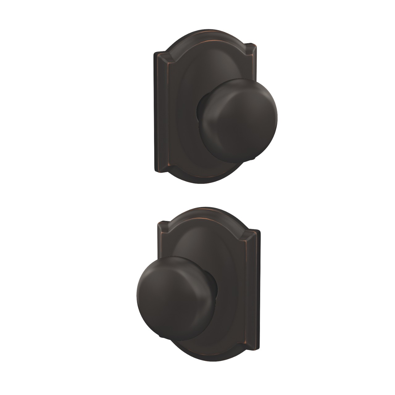 Custom Plymouth Knob Combined Interior Hall-Closet and Bed-Bath Lock