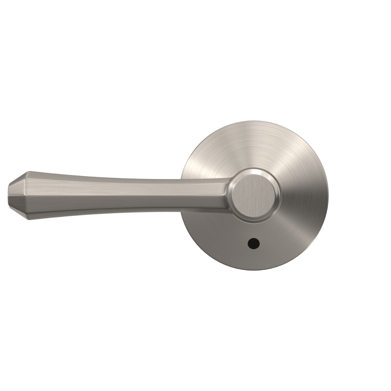 Custom Dempsey Lever Combined Interior Hall-Closet and Bed-Bath Lock