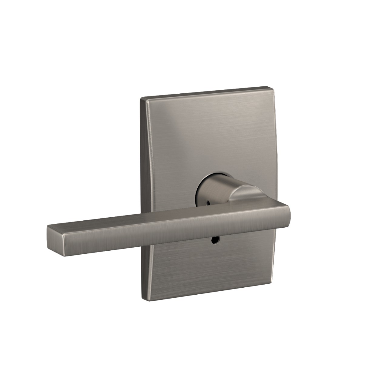 Custom Latitude Lever Combined Interior Hall-Closet and Bed-Bath Lock