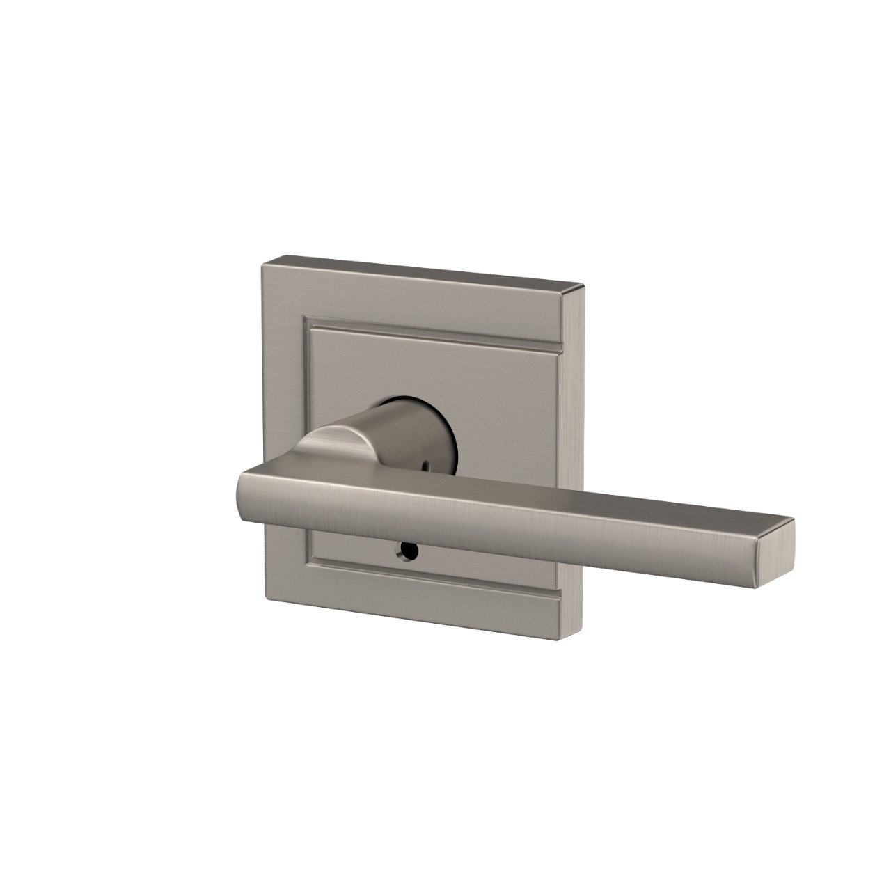 Custom Latitude Lever Combined Interior Hall-Closet and Bed-Bath Lock