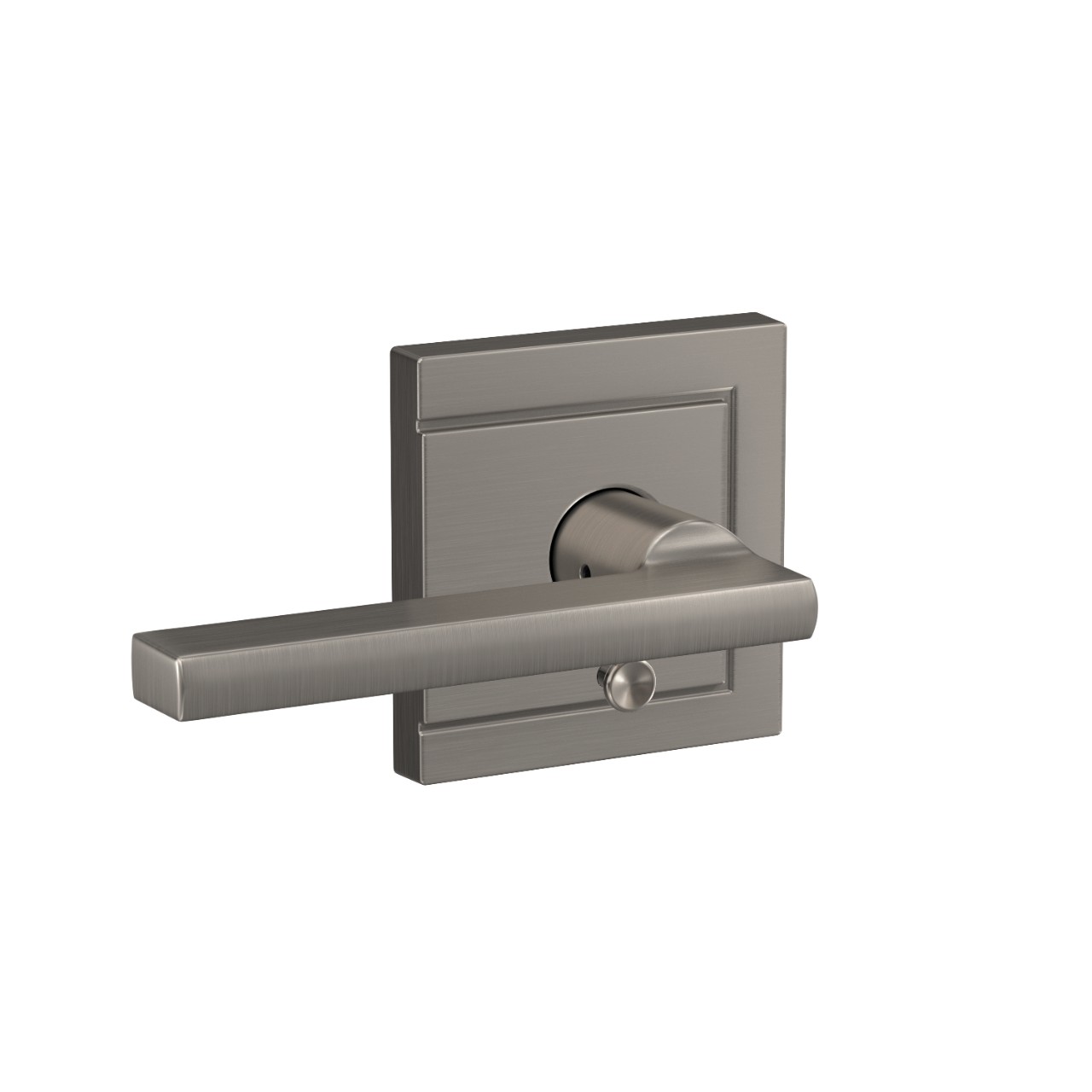 Custom Latitude Lever Combined Interior Hall-Closet and Bed-Bath Lock