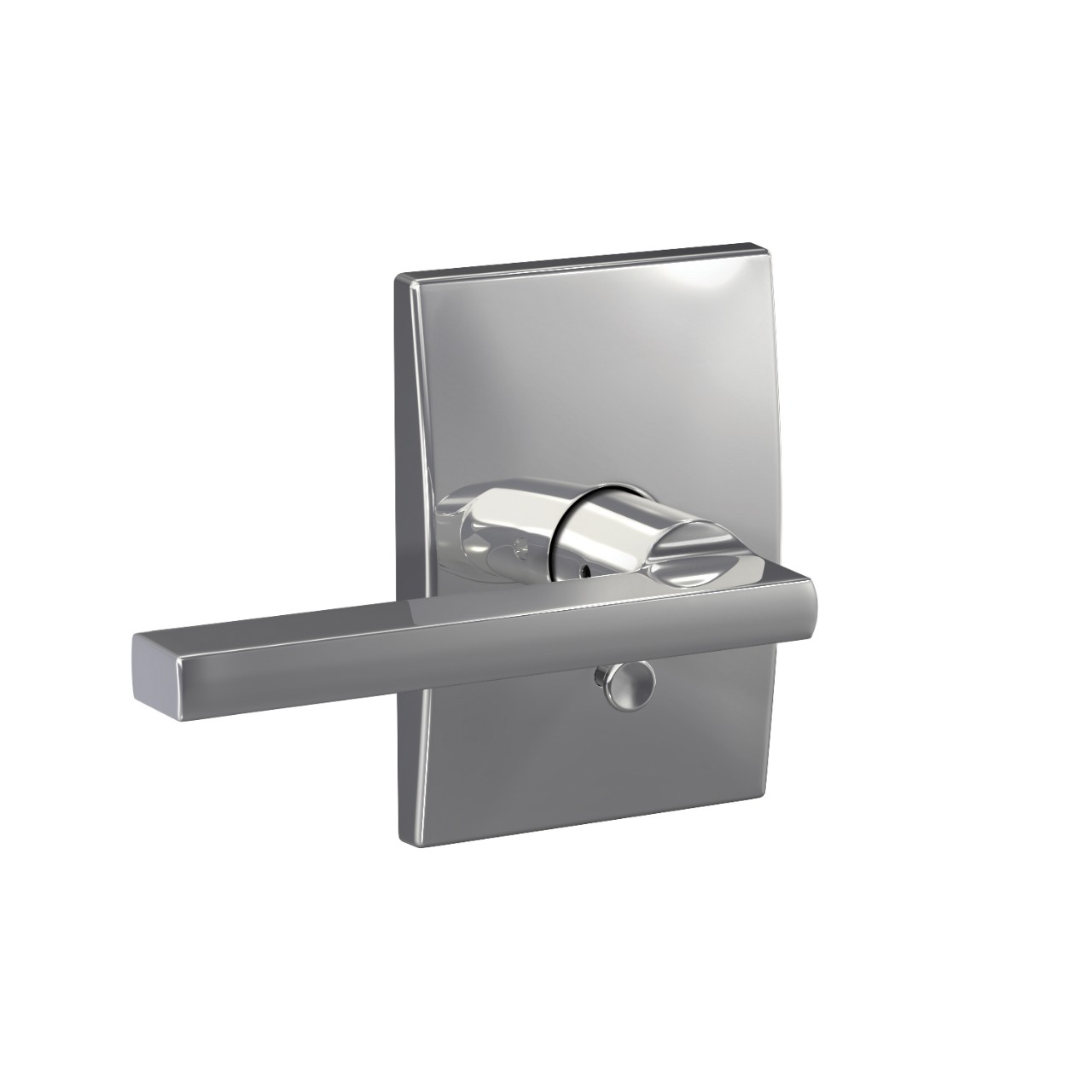 Custom Latitude Lever Combined Interior Hall-Closet and Bed-Bath Lock