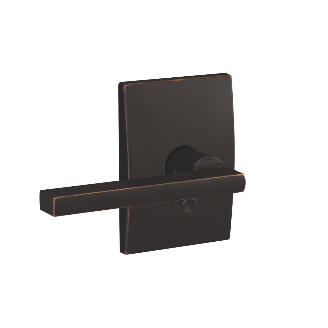 Custom Latitude Lever Combined Interior Hall-Closet and Bed-Bath Lock