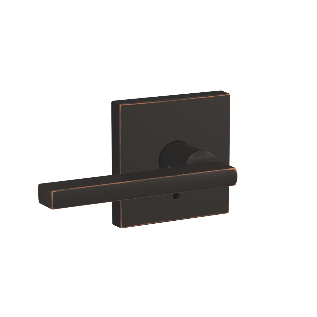 Custom Latitude Lever Combined Interior Hall-Closet and Bed-Bath Lock