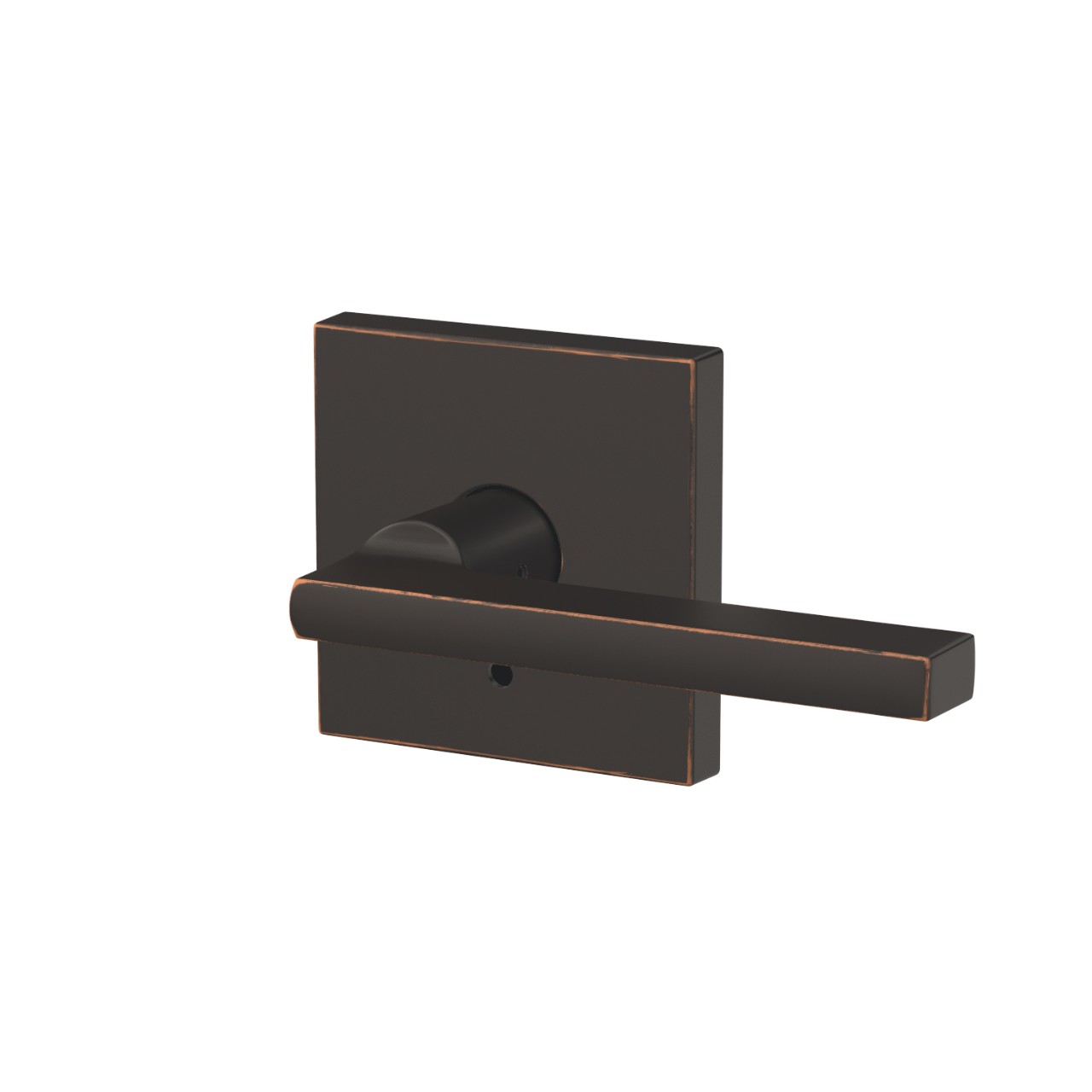 Custom Latitude Lever Combined Interior Hall-Closet and Bed-Bath Lock