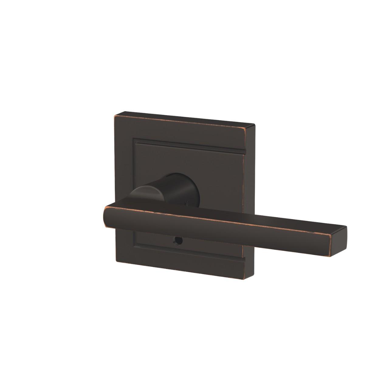 Custom Latitude Lever Combined Interior Hall-Closet and Bed-Bath Lock
