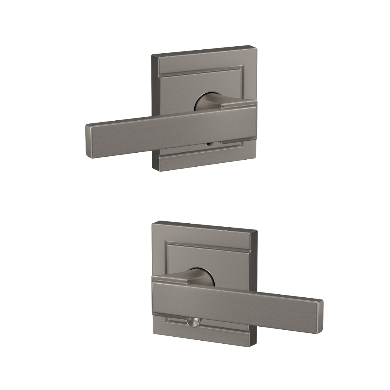 Custom Northbrook Lever Combined Interior Hall-Closet and Bed-Bath Lock
