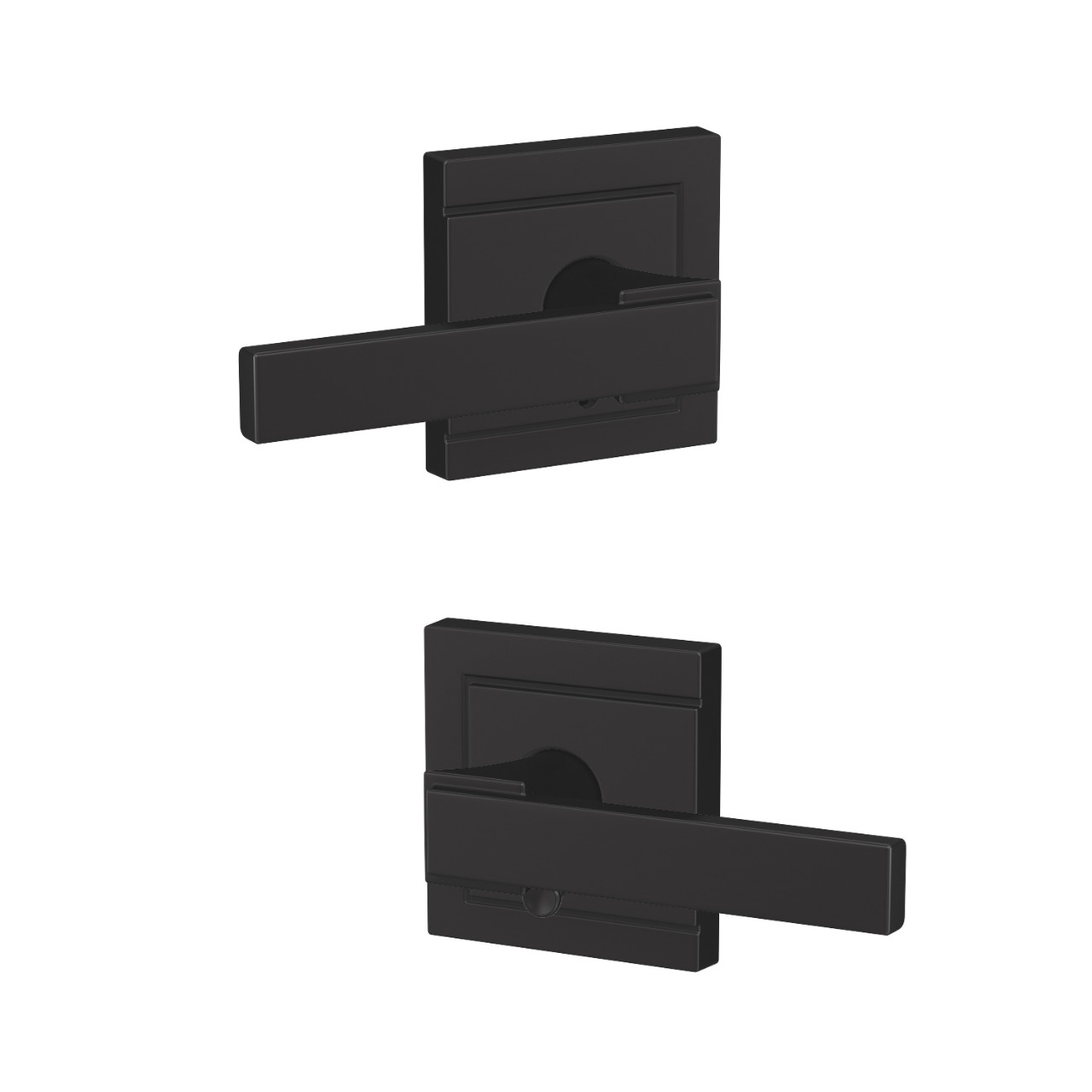 Custom Northbrook Lever Combined Interior Hall-Closet and Bed-Bath Lock