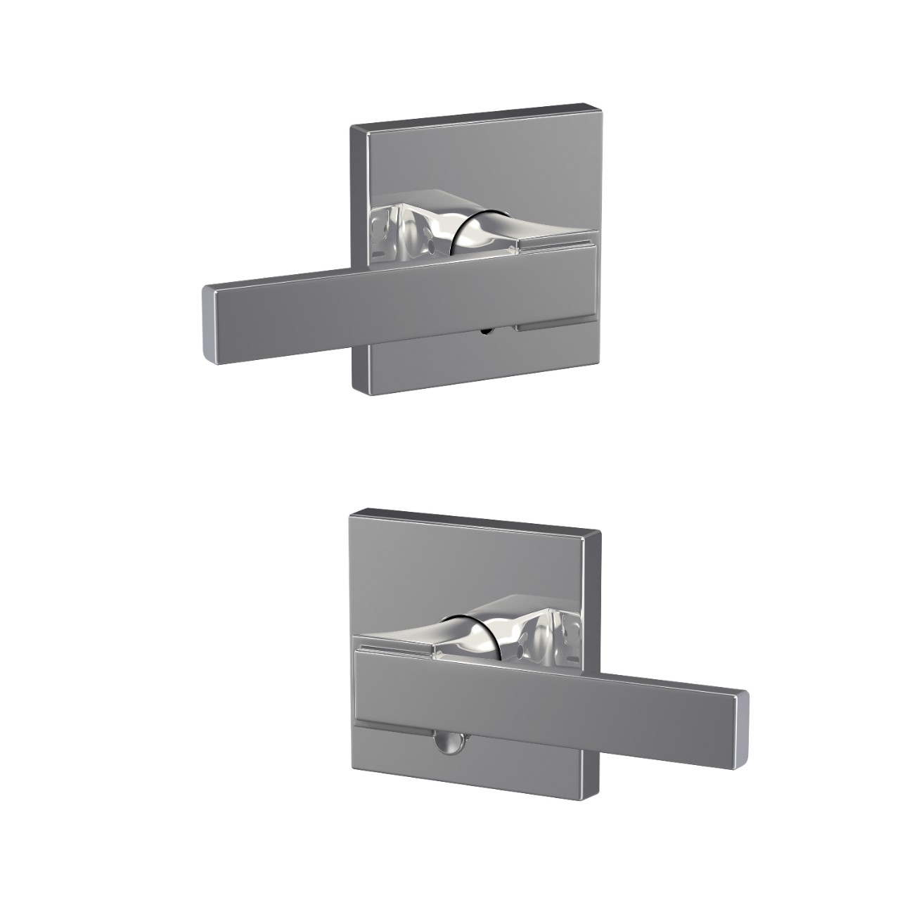Custom Northbrook Lever Combined Interior Hall-Closet and Bed-Bath Lock