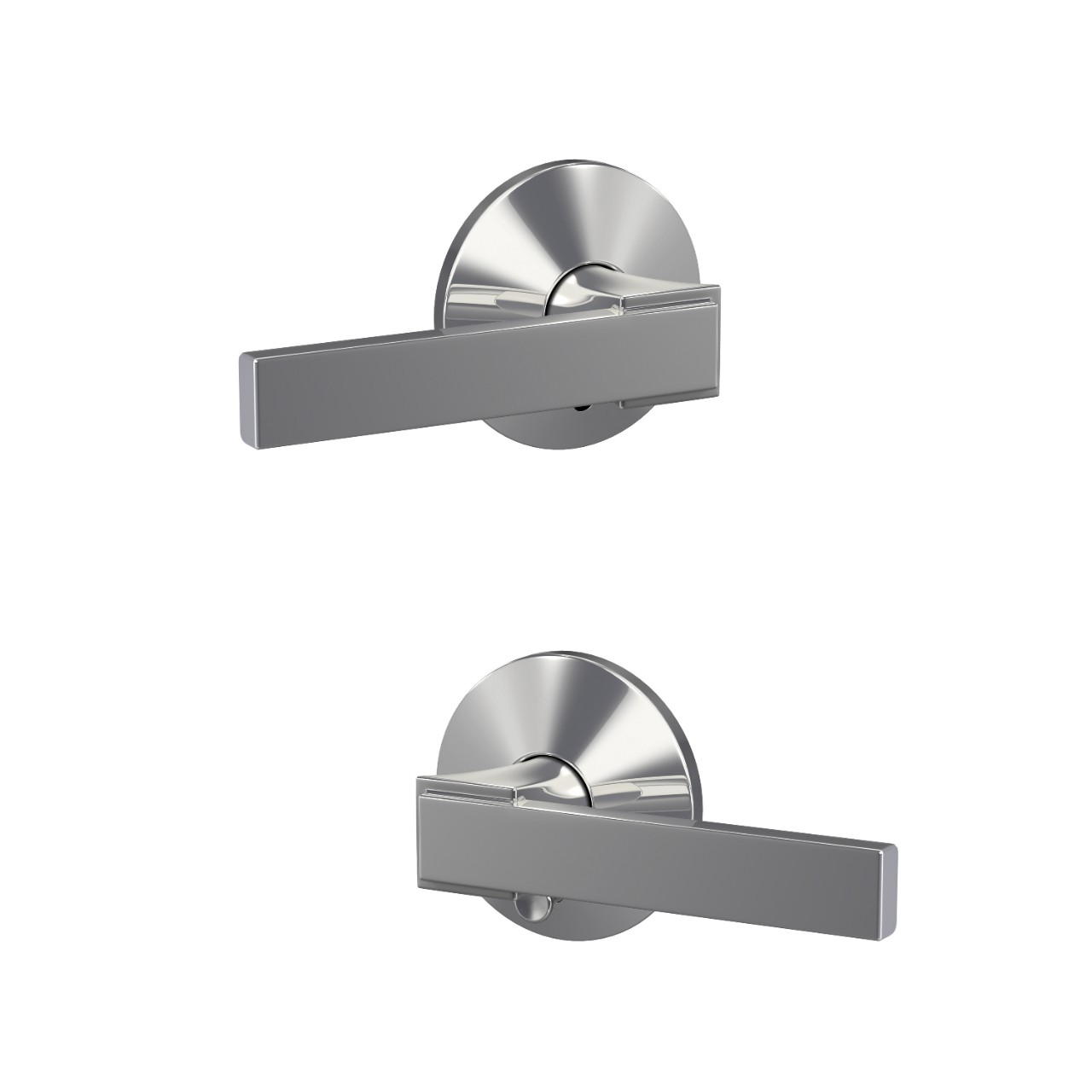 Custom Northbrook Lever Combined Interior Hall-Closet and Bed-Bath Lock