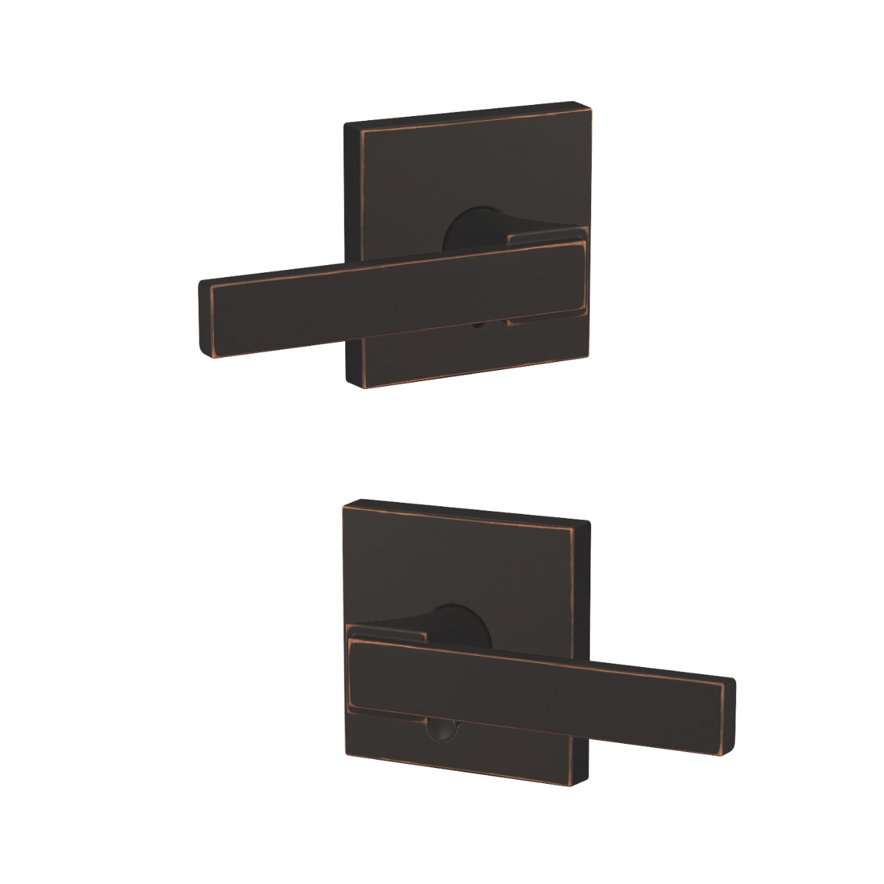 Custom Northbrook Lever Combined Interior Hall-Closet and Bed-Bath Lock
