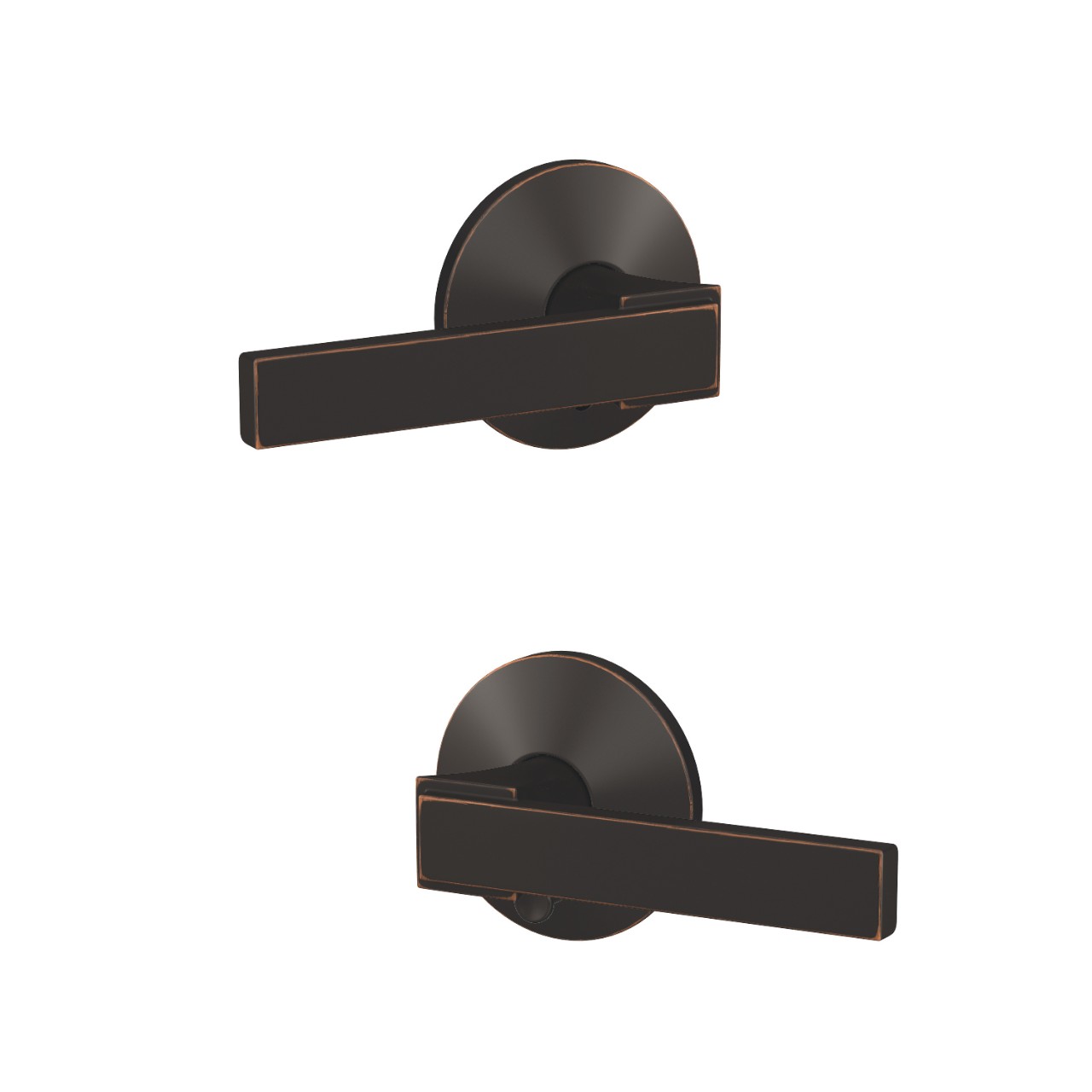 Custom Northbrook Lever Combined Interior Hall-Closet and Bed-Bath Lock